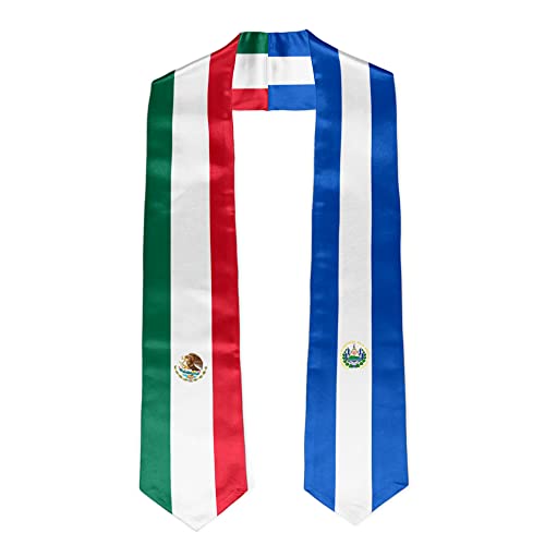 Mexico El Salvador Flag