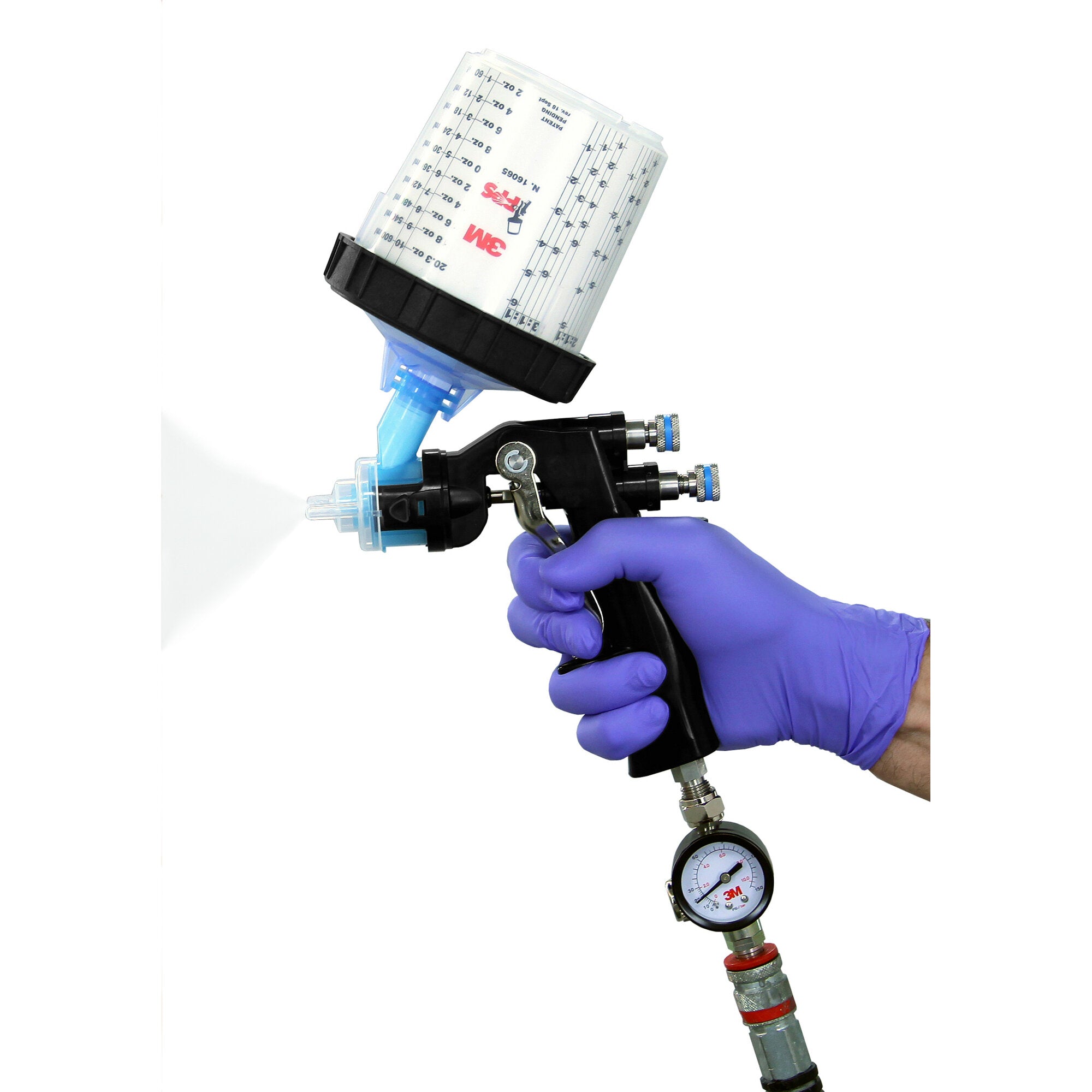 3M Accuspray ONE Spray Gun Kit 16578 - Professional Automotive & DIY Paint Sprayer for Smooth Finishes - Perfect for Car, Furniture, and Home Projects