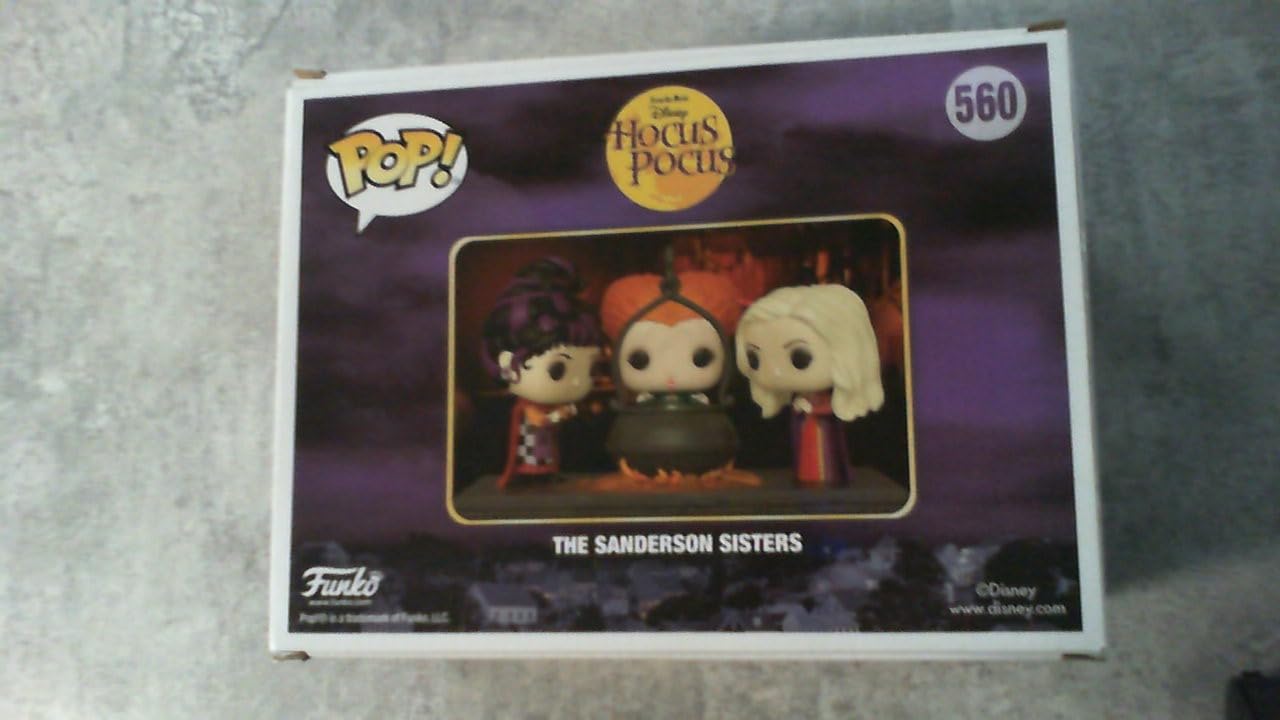 Funko Pop Disney Hocus Pocus Sanderson Sisters Movie Moments 10cm Collectible Figure - Perfect for Halloween Decor, Disney Fans & Pop Culture Collectors