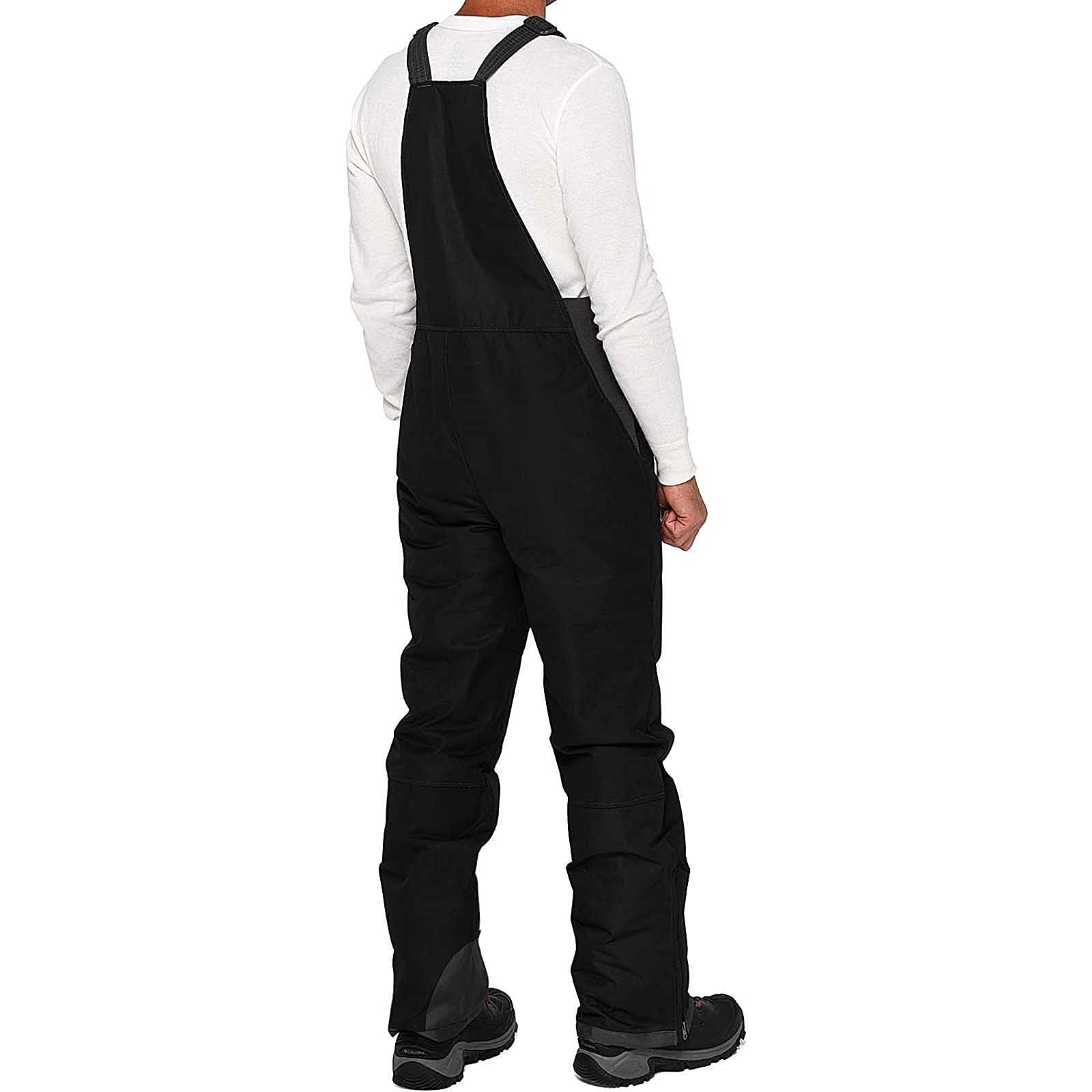 OBiQuzz Men's Snow Fashion Work Jumpsuit - Slim Fit Straight Leg One-Piece Coverall for Winter Workwear | Ideal for Construction, Outdoor Labor & Cold Weather Jobs