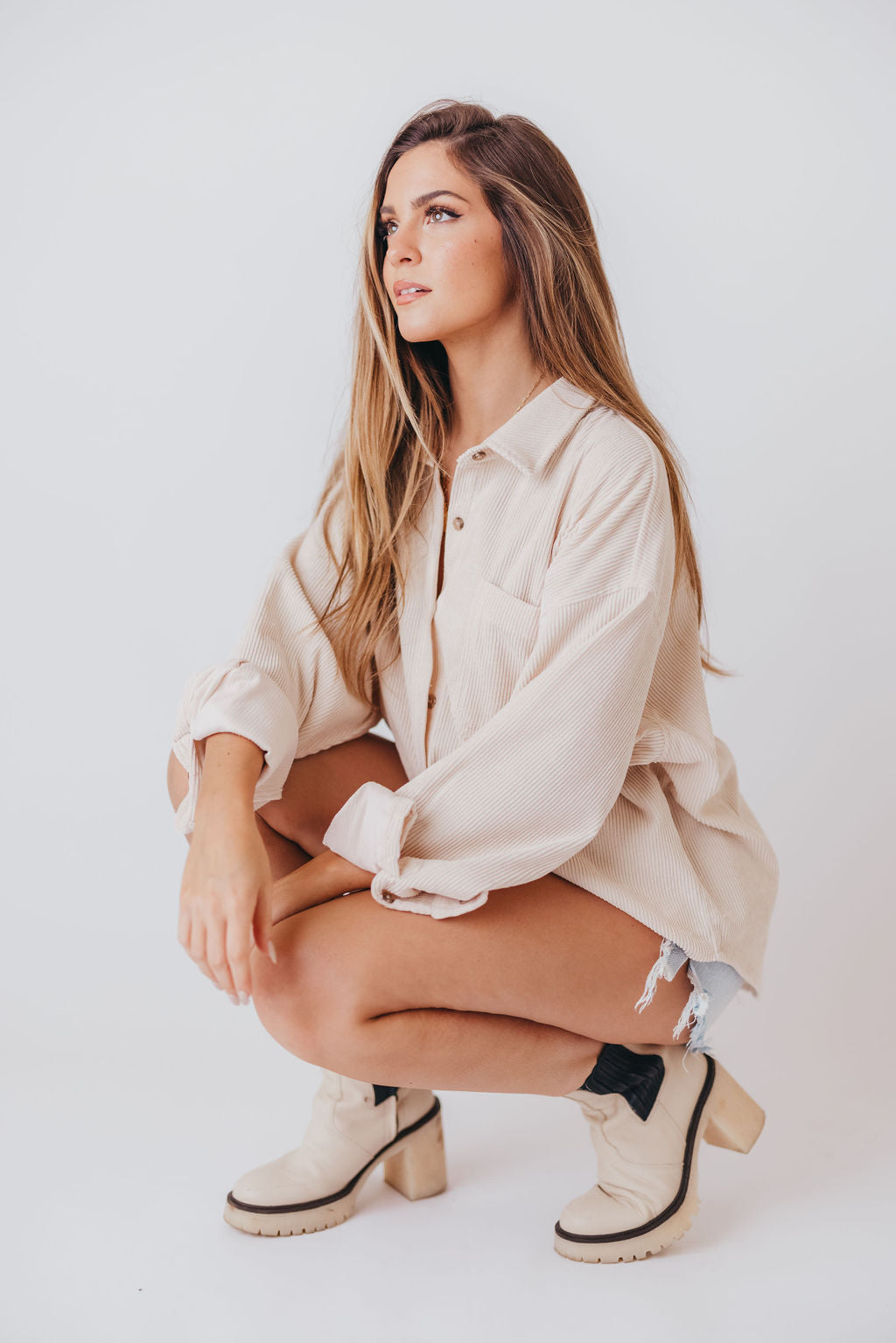 Free People James Chelsea Boots - Women's White Leather Ankle Boots for Casual Wear & Everyday Fashion