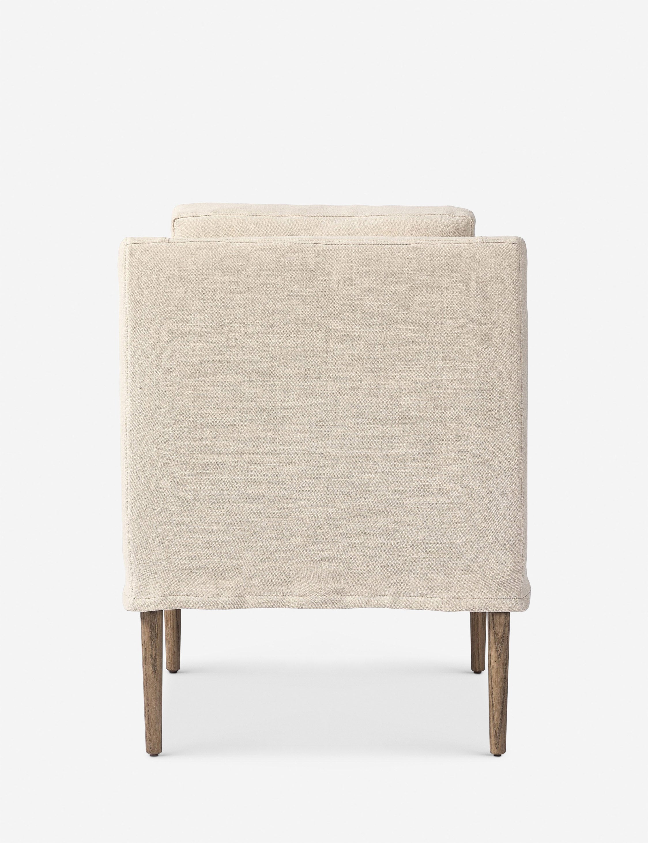 Aurelia Dining Chair by Amber Lewis x Four Hands - Modern Upholstered Dining Room Chair for Kitchen, Dining Table, and Home Decor - Perfect for Farmhouse, Contemporary & Elegant Interiors