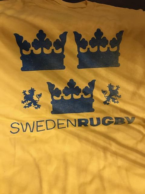 Sweden Rugby T-Shirt - Men's & Women's Breathable Jersey Tee for Rugby Fans & Sports Enthusiasts - Perfect for Game Day, Training, and Casual Wear