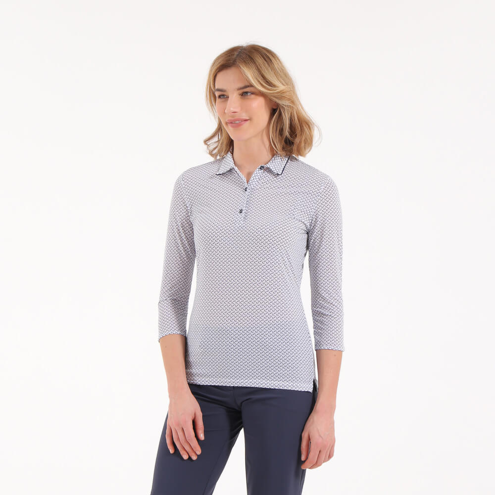 APOLIDE NITRO SECOND SKIN POLO Shirt - Men's Slim Fit Performance Golf Polo - Moisture Wicking & Breathable Fabric - Final Sale - Perfect for Golf, Tennis & Casual Wear