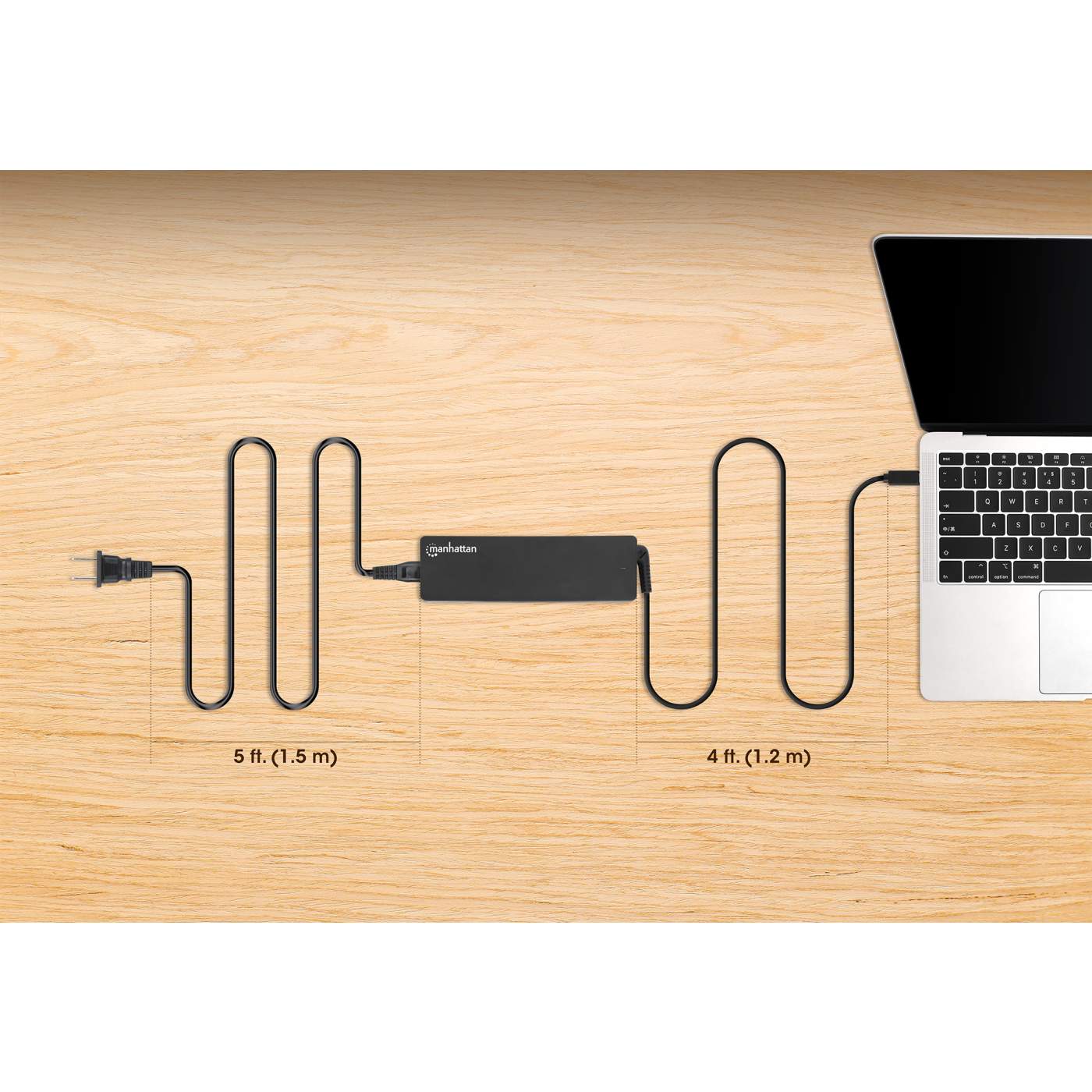 100W USB C Power Delivery Laptop Charger - Fast Charging for MacBook, Dell XPS, HP, Lenovo & More | Perfect for Travel, Office & Home Use