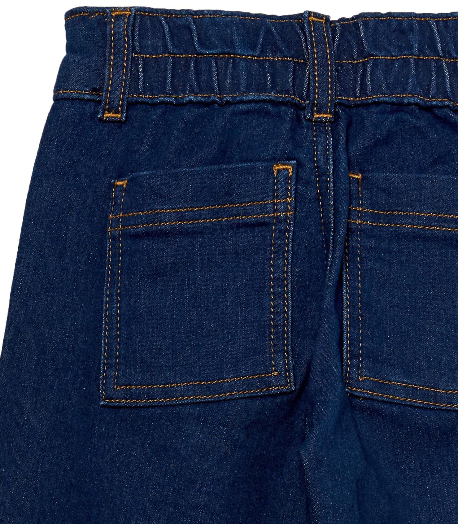 Amazon Essentials Girls and Toddlers' Wide Leg Jeans - Soft Stretch Denim Pants for Kids, Comfortable Casual Wear for School, Play & Everyday Outfits