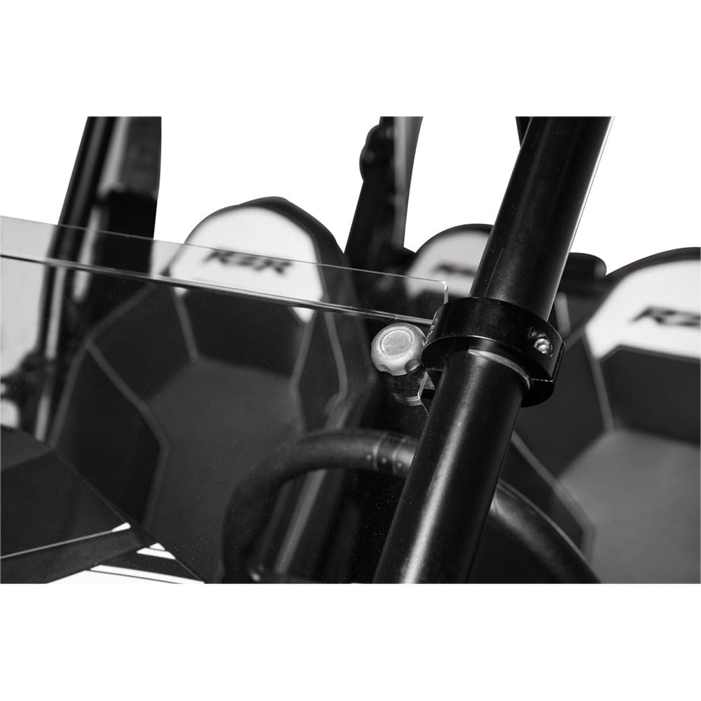 Tusk UTV Hard Coated Hinged Windshield +2-inch for Polaris RZR XP 1000 Desert Edition (2015) - Durable Off-Road Protection for Sand Dunes & Trail Riding
