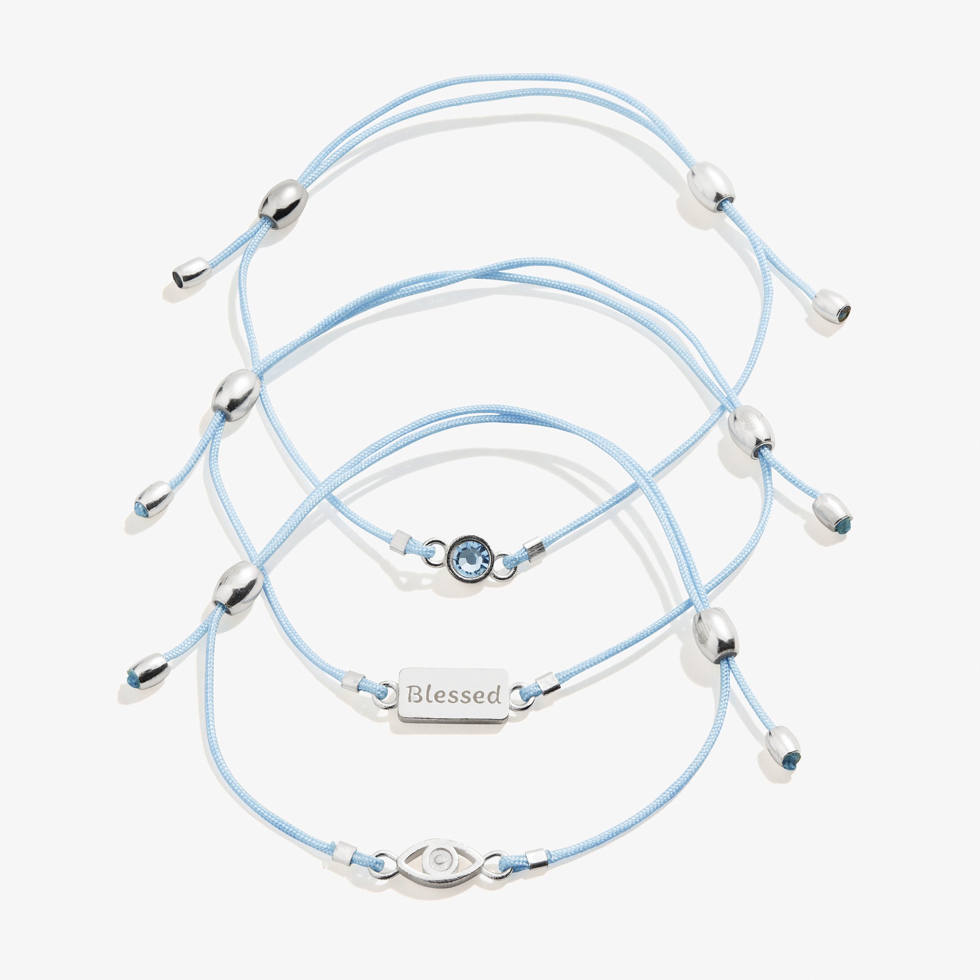 Evil Eye Protection Bracelet Set of 3 - Handmade Adjustable String Bracelets for Women & Men - Perfect for Good Luck, Spiritual Protection & Fashion Accessories (Ideal for Gifts, Travel & Daily Wear)