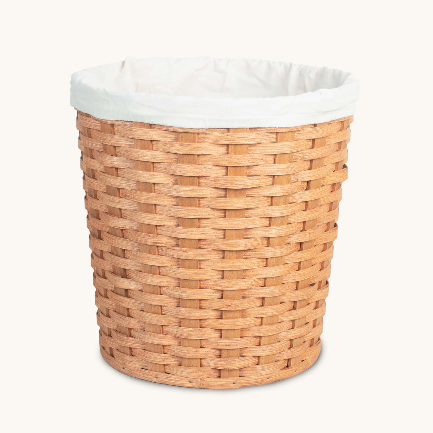13-Inch Round Basket Liner - Washable & Durable Woven Basket Insert for Home Organization - Perfect for Laundry, Storage, and Decor