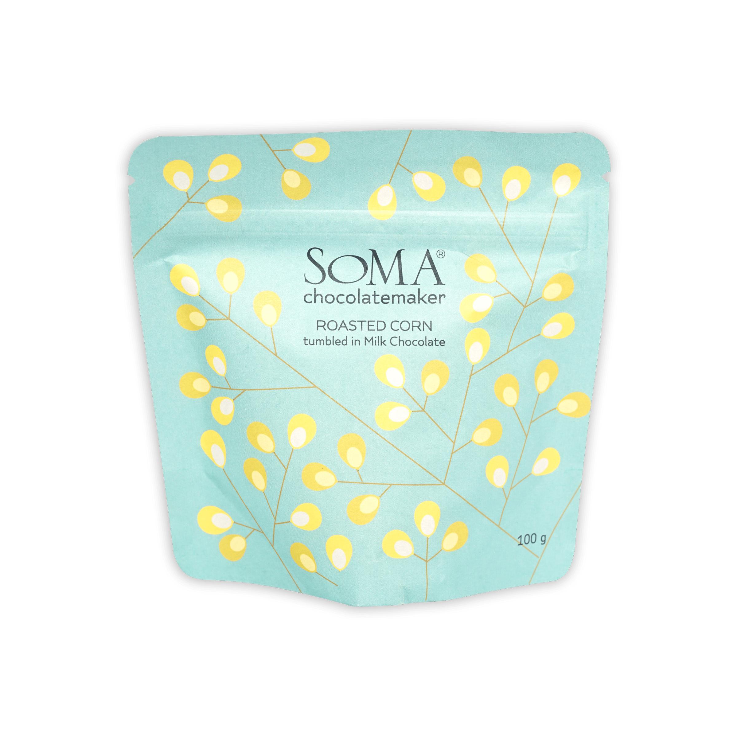 Premium Soma Milk Chocolate Covered Roasted Corn Snacks - Sweet & Crunchy Gourmet Treat for Parties, Gifts & Movie Nights