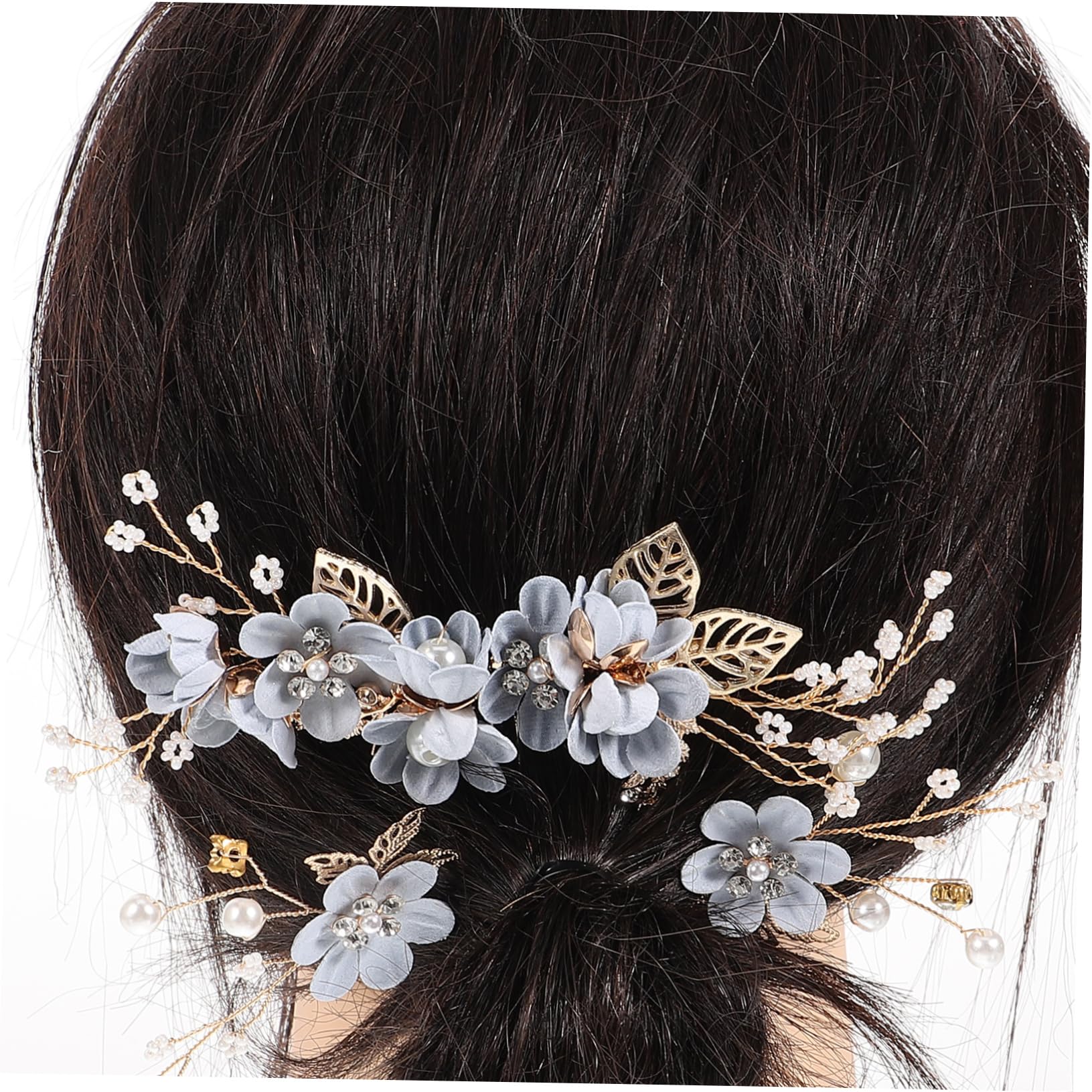 ABOOFAN Bridal Hairpin Set - Rhinestone Flower Alloy Hair Clips for Wedding, Bride Headdress & Hair Accessories (Random Colors) | Perfect for Bridal Showers, Weddings & Special Occasions