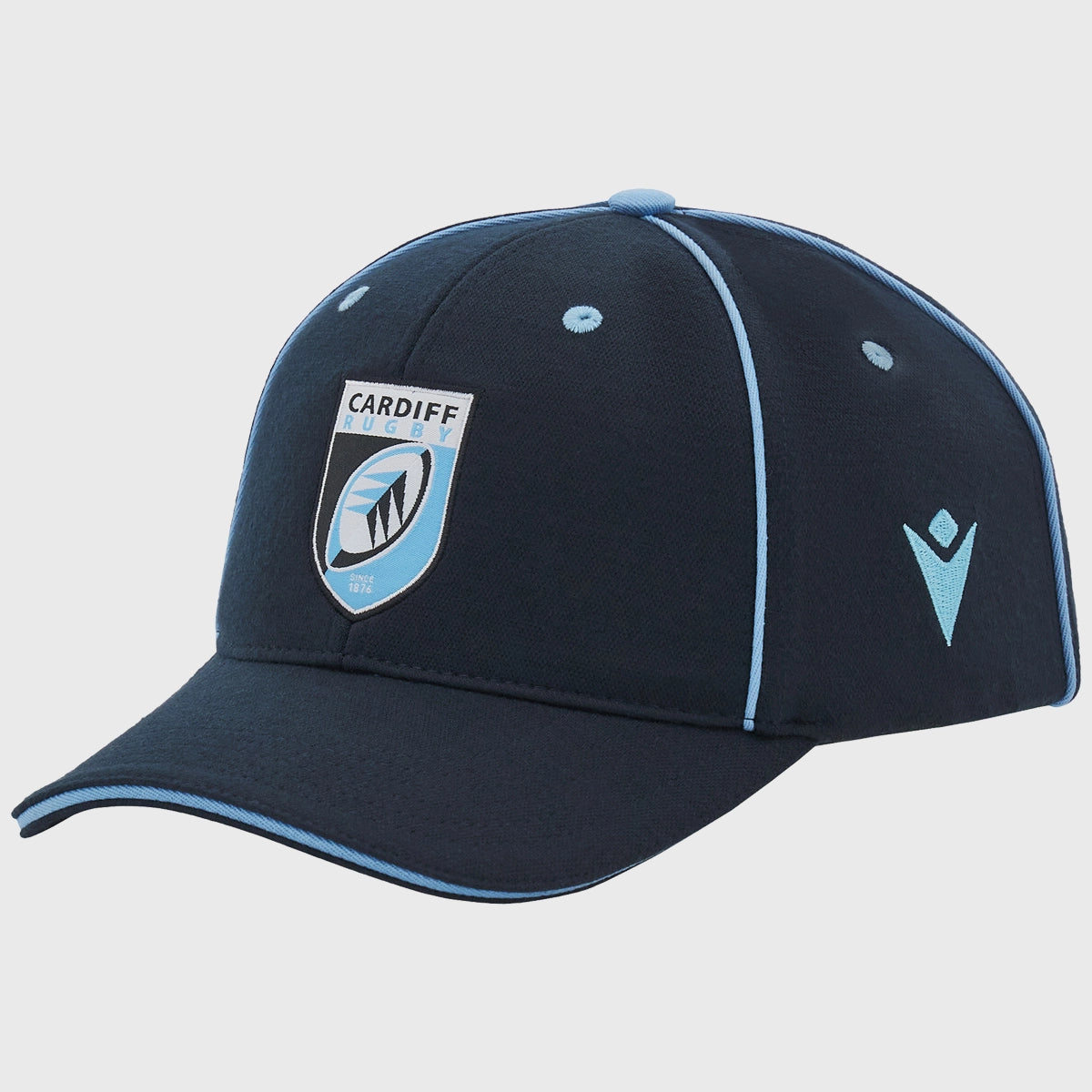 Cardiff Rugby Baseball Cap - Official Macron Sportswear for Men & Women - Perfect for Rugby Games, Training & Outdoor Activities