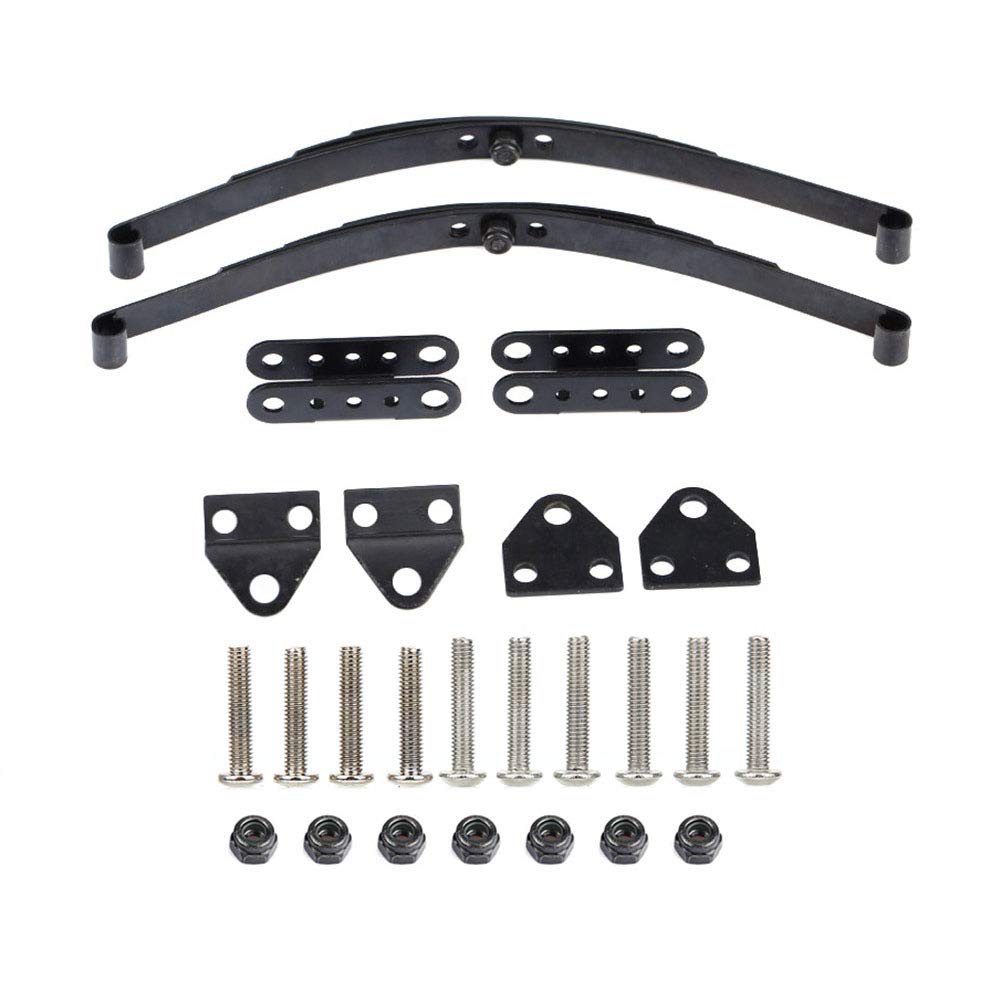 HelloCreate RC Spring Suspension Bar - Heavy Duty Steel Leaf Spring for Off-Road RC Cars & Trucks - Perfect for Crawling, Bashing & Trail Driving