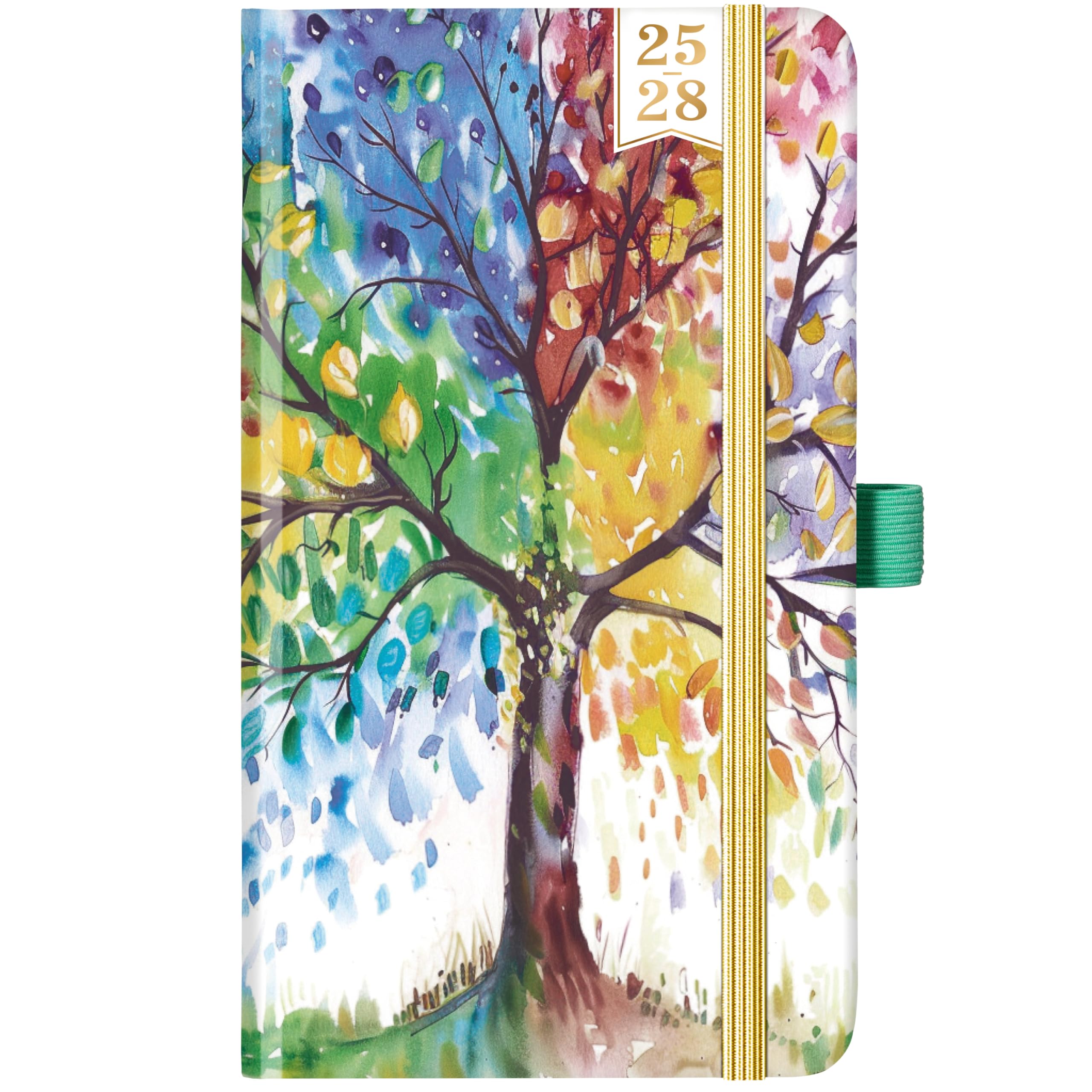 2025-2028 Pocket Calendar & Planner - 3 Year Monthly Organizer (July 2025-June 2028) | 6.3