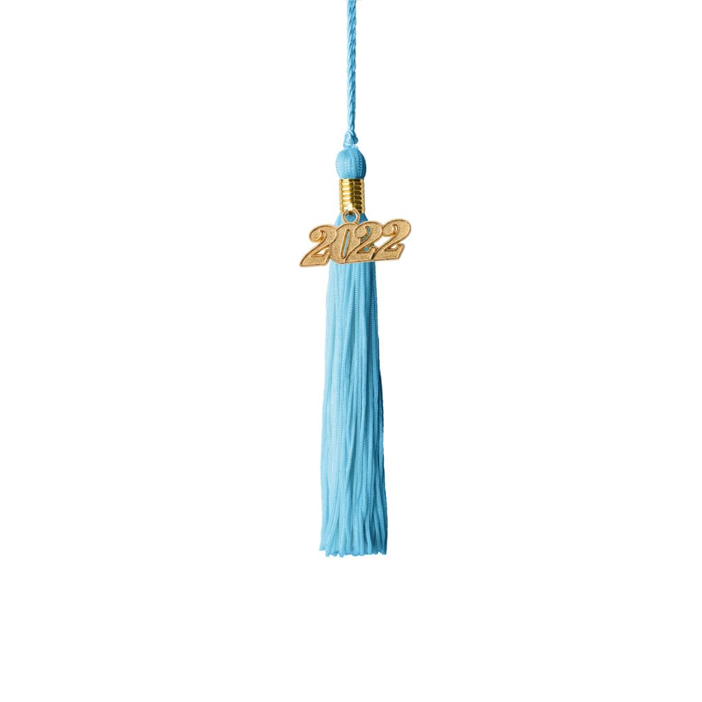 2022 Kindergarten Graduation Tassel with Gold Charm - Brown - Perfect for Preschool Ceremony, Photo Props & Keepsake Gifts