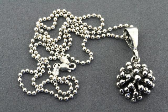 Elegant Berry Pendant Necklace with 55cm Ball Chain - Perfect for Casual Wear, Gifts & Special Occasions