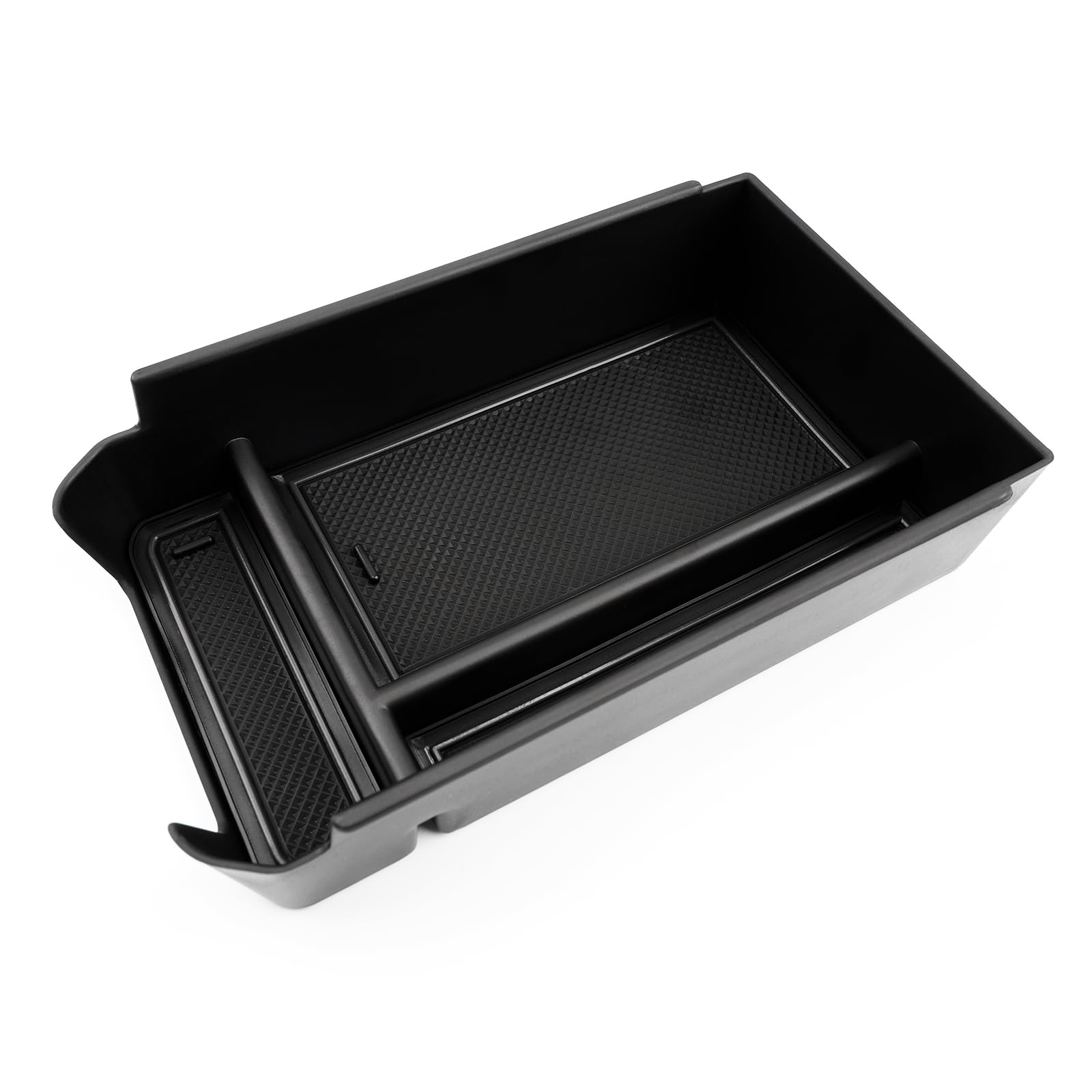 Premium Center Console Organizer for Mercedes Benz GLC 300 SUV (2023-2024) | Black Armrest Tray Storage Box | GLC-Class Accessories | Perfect for Road Trips & Daily Commute