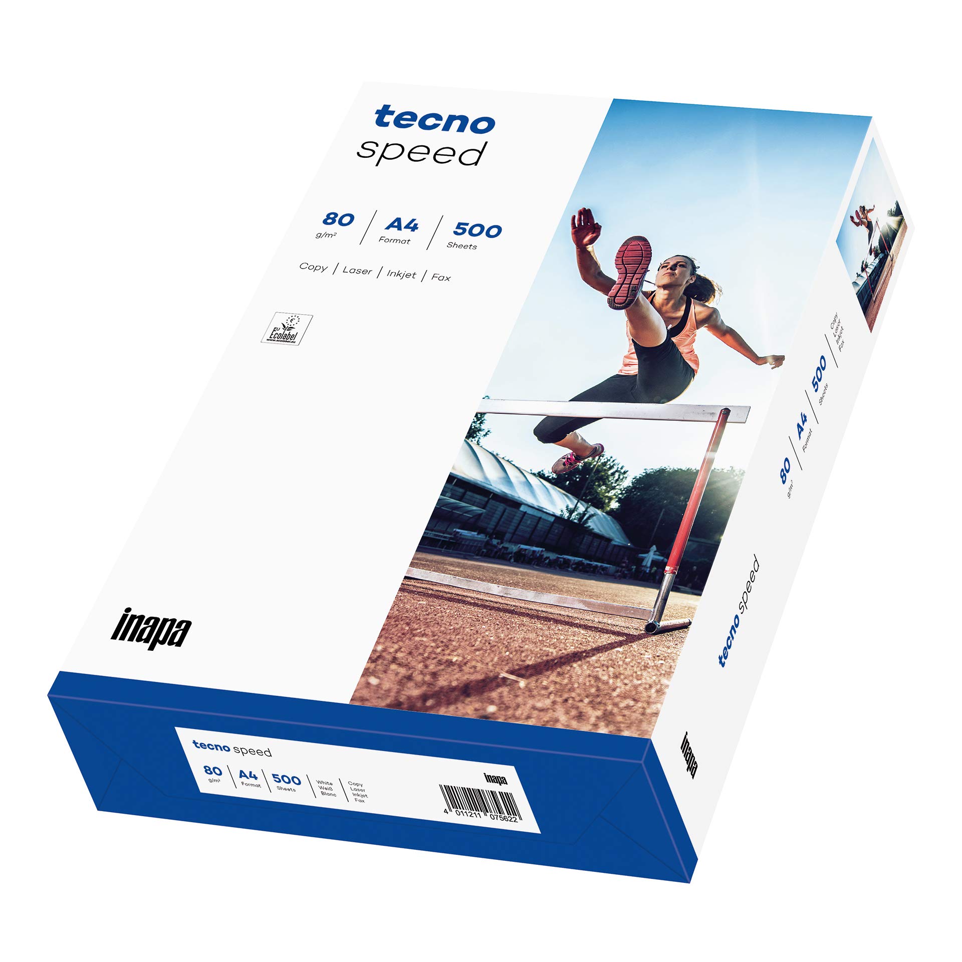 Tecno Speed Printer Copier Paper - 80 g/m² A4 White Paper, 500 Sheets, Fast & Jam-Free Printing for Office, School, and Home Use