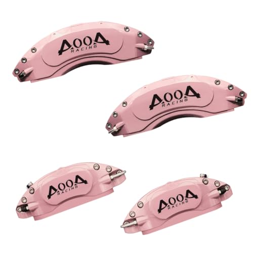 Pink with black logo