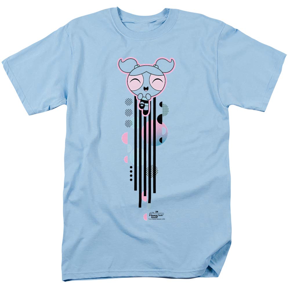 Powerpuff Girls Bubbles Graphic Unisex T-Shirt for Men & Women - Casual Anime Cartoon Tee for Cosplay, Gift & Everyday Wear