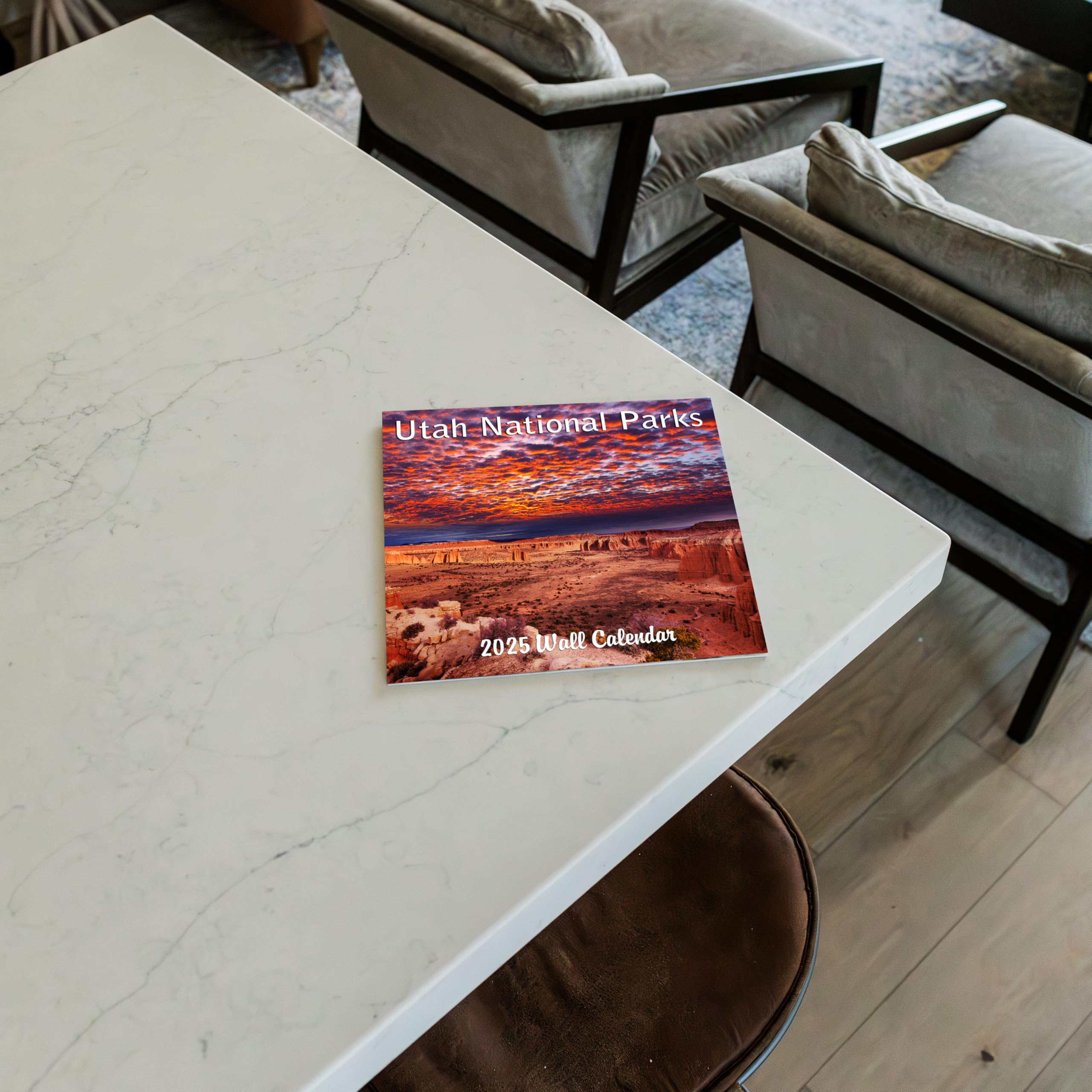 2025 Utah National Parks Monthly Wall Calendar - 12