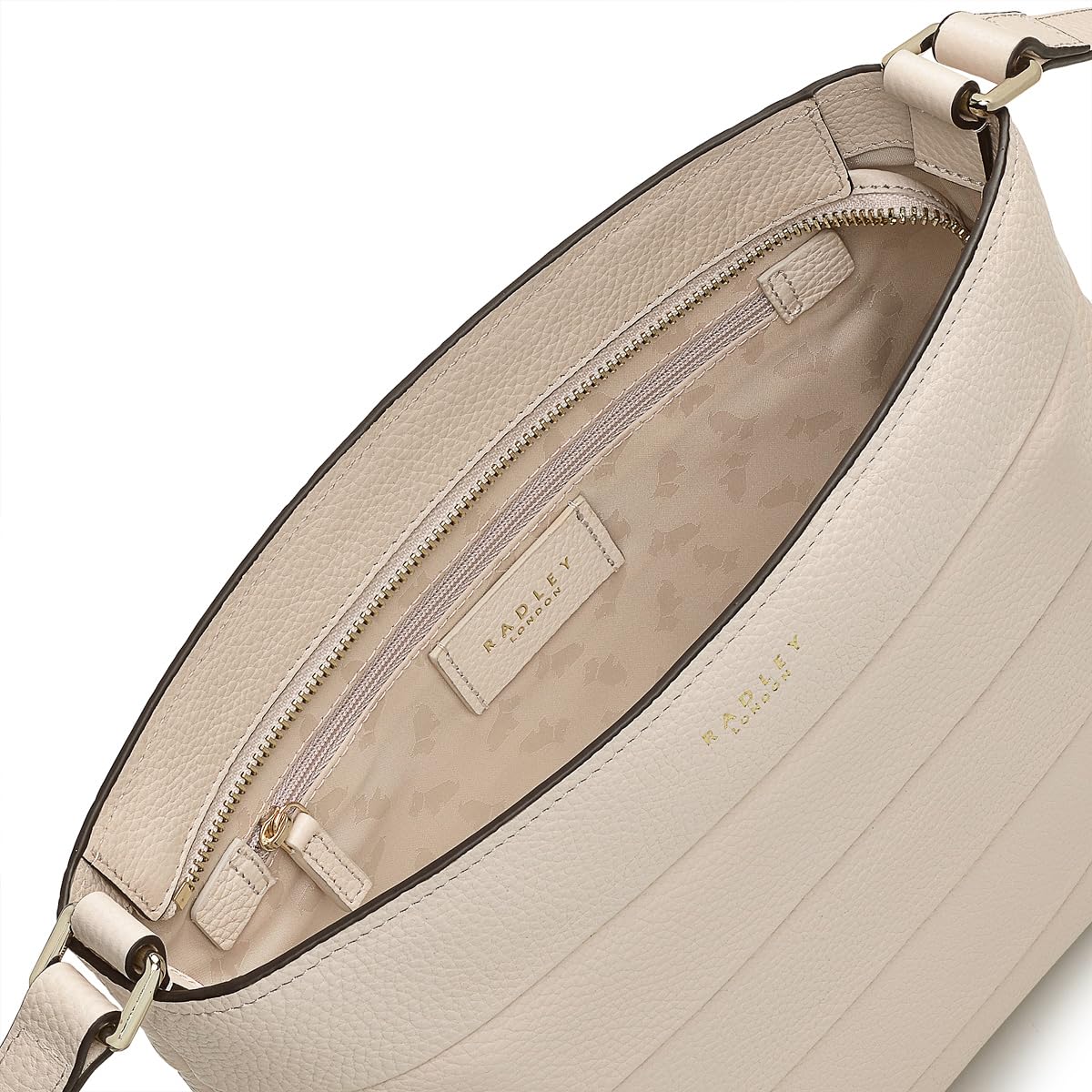 RADLEY London Farringdon Stripe Small Ziptop Crossbody Bag for Women - Stylish & Compact Purse for Everyday Use, Travel, and Work