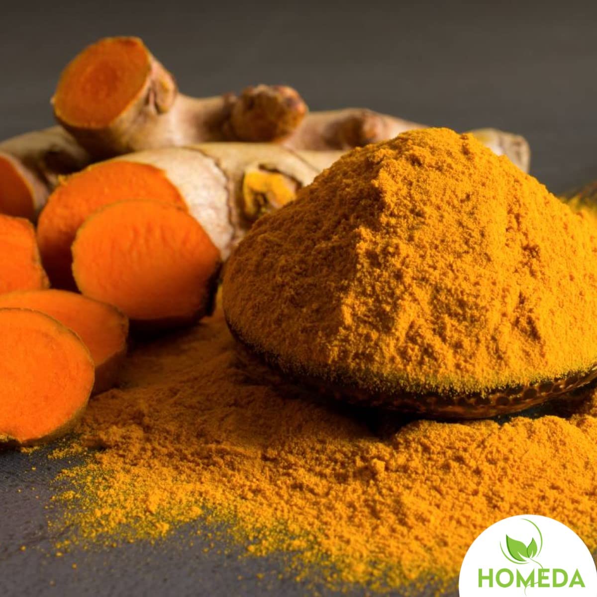 Homeda Kasturi Haldi Powder for Face Beauty (200g) - Wild Turmeric Powder for Skin Brightening & Glow | Kasturi Manjal, Amba Haldi, Kasthuri Turmeric | Natural Skin Care for Face Masks & Beauty Rituals