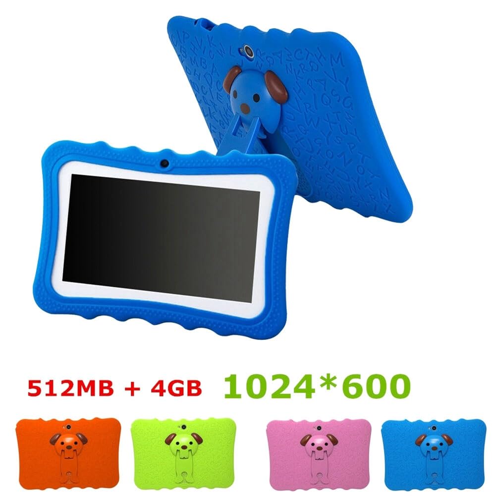 TYREE 7 Inch Android Tablet PC with Dual Camera, WiFi, 32GB Storage - Perfect for Online Learning, Gaming & Entertainment - Ideal Gift for Kids & Students (Blue)