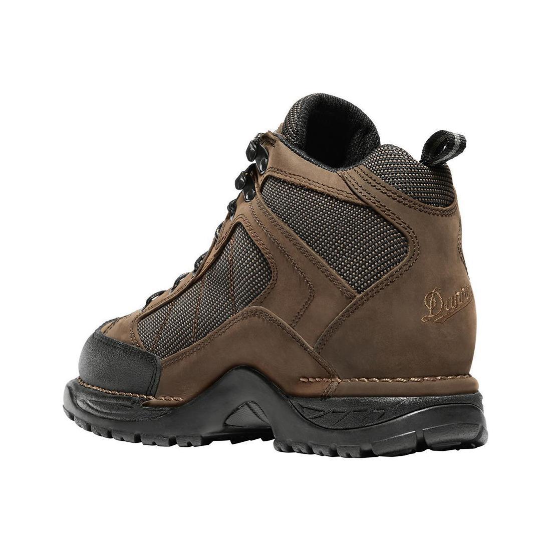 **Radical 452 5.5 Inch Waterproof Hiking Boots for Men & Women - Dark Brown - Outdoor Trekking & Trail Walking**
