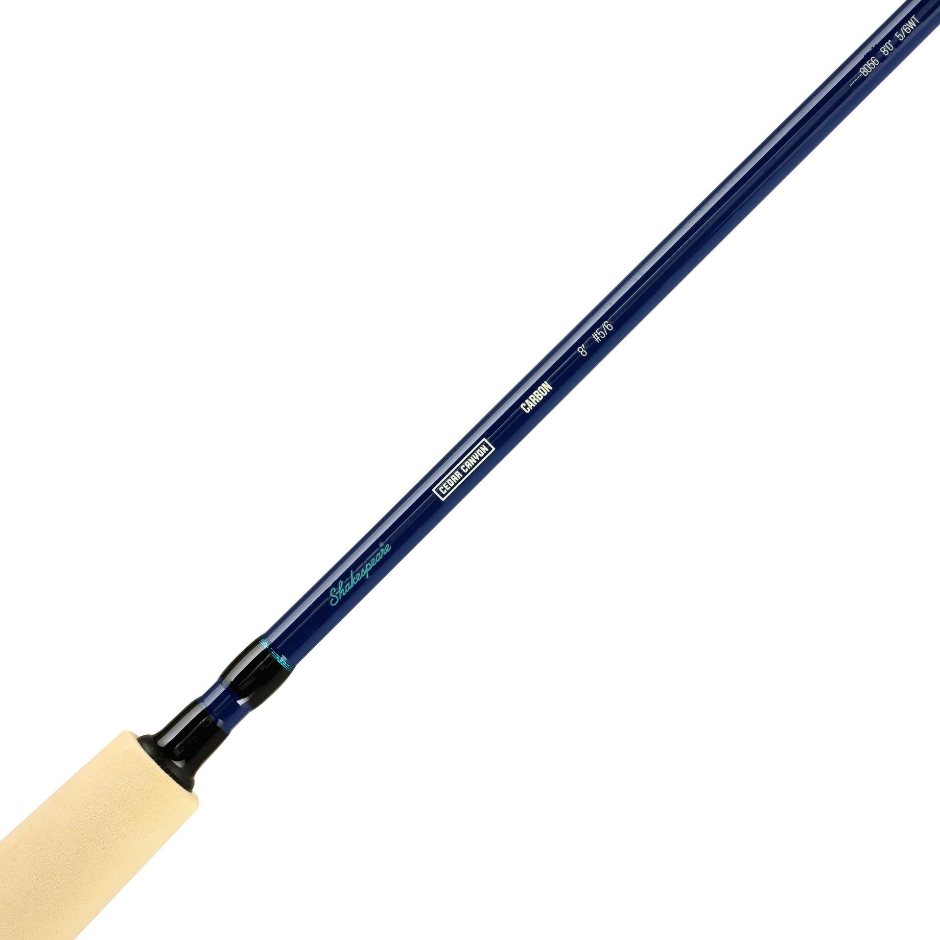 Cedar Canyon™ Carbon Fly Fishing Rod Kit - Lightweight & Durable Fly Fishing Gear for Trout & Bass - Perfect for Freshwater Streams & Rivers