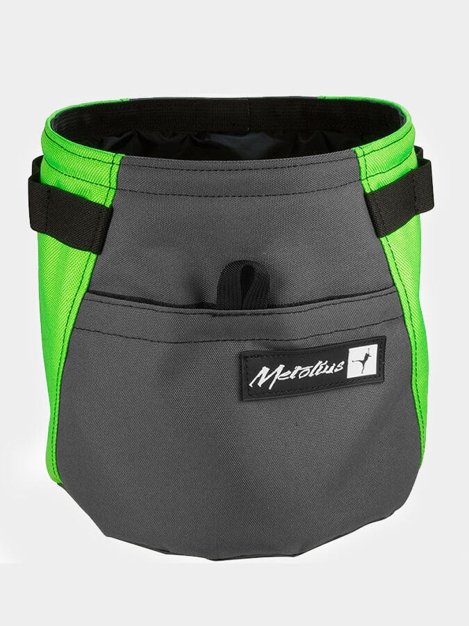 Metolius Dustbin Bouldering Bucket - Chalk Bag for Rock Climbing & Bouldering - Perfect for Gym Training & Outdoor Adventures