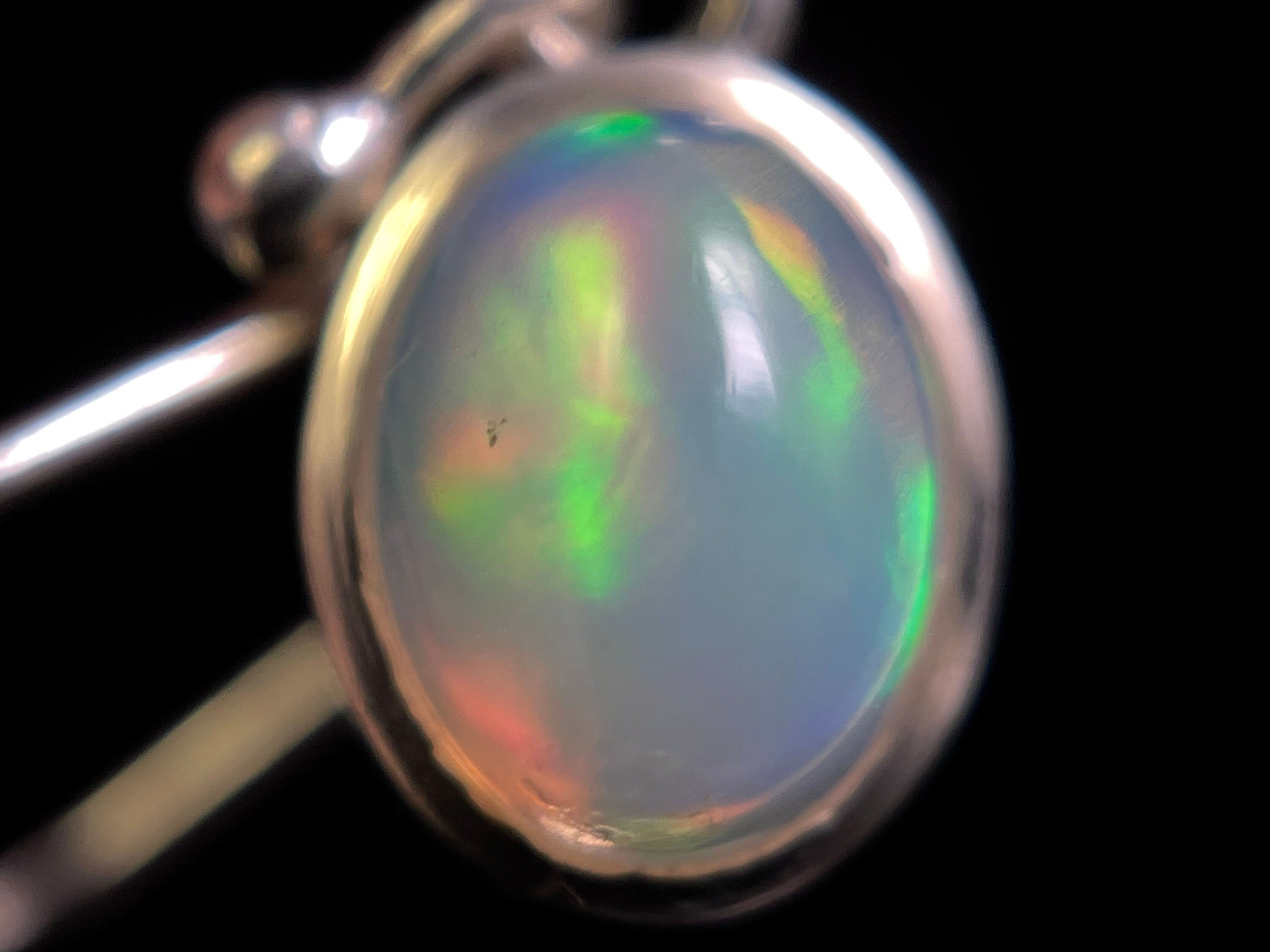Opal Earrings Sterling Silver – Elegant Welo Opal Bridal Jewelry for Weddings & Special Occasions | Dainty & Timeless Gift for Her