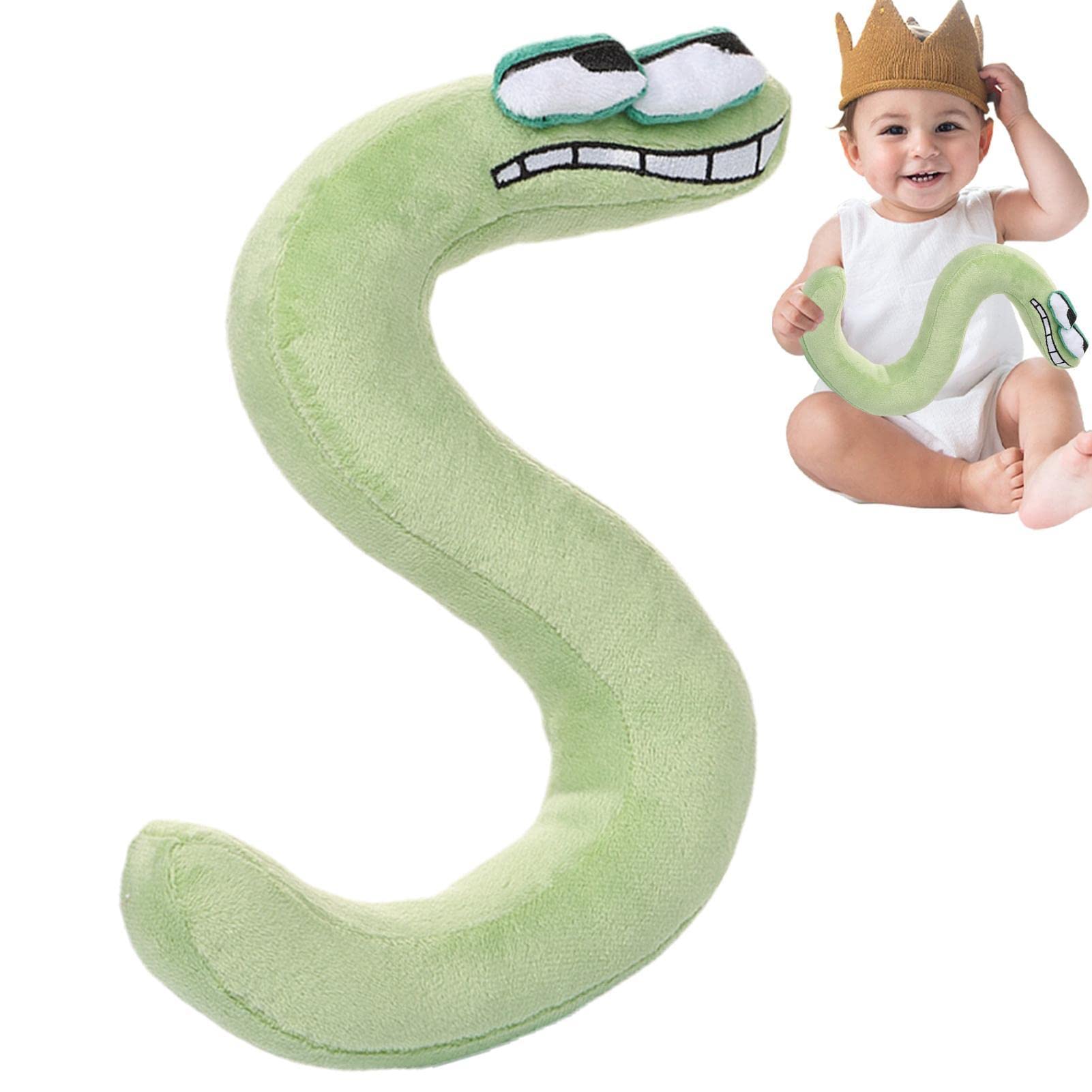 PW TOOLS Alphabet Lore Plush Toys A-Z, Soft & Cute Educational Stuffed Animals for Kids - Perfect for Learning Letters, Christmas Gifts, and Role Play Games (Boys & Girls)
