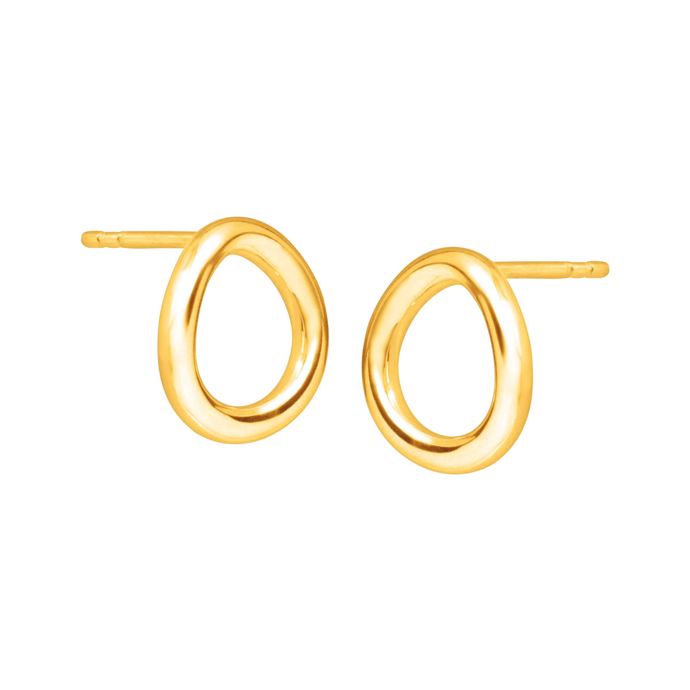 Silpada Sterling Silver 'Karma' Open Circle Stud Earrings - Elegant Jewelry for Women, Perfect for Everyday Wear & Special Occasions