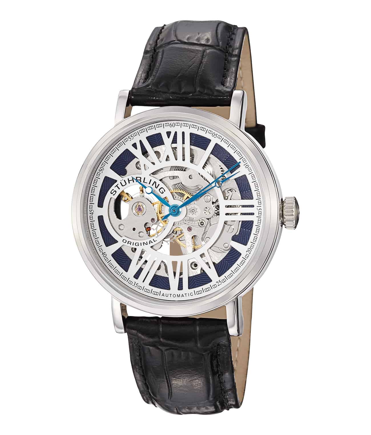 Gold Dial / Gold Case / Black Leather Strap Tang Buckle