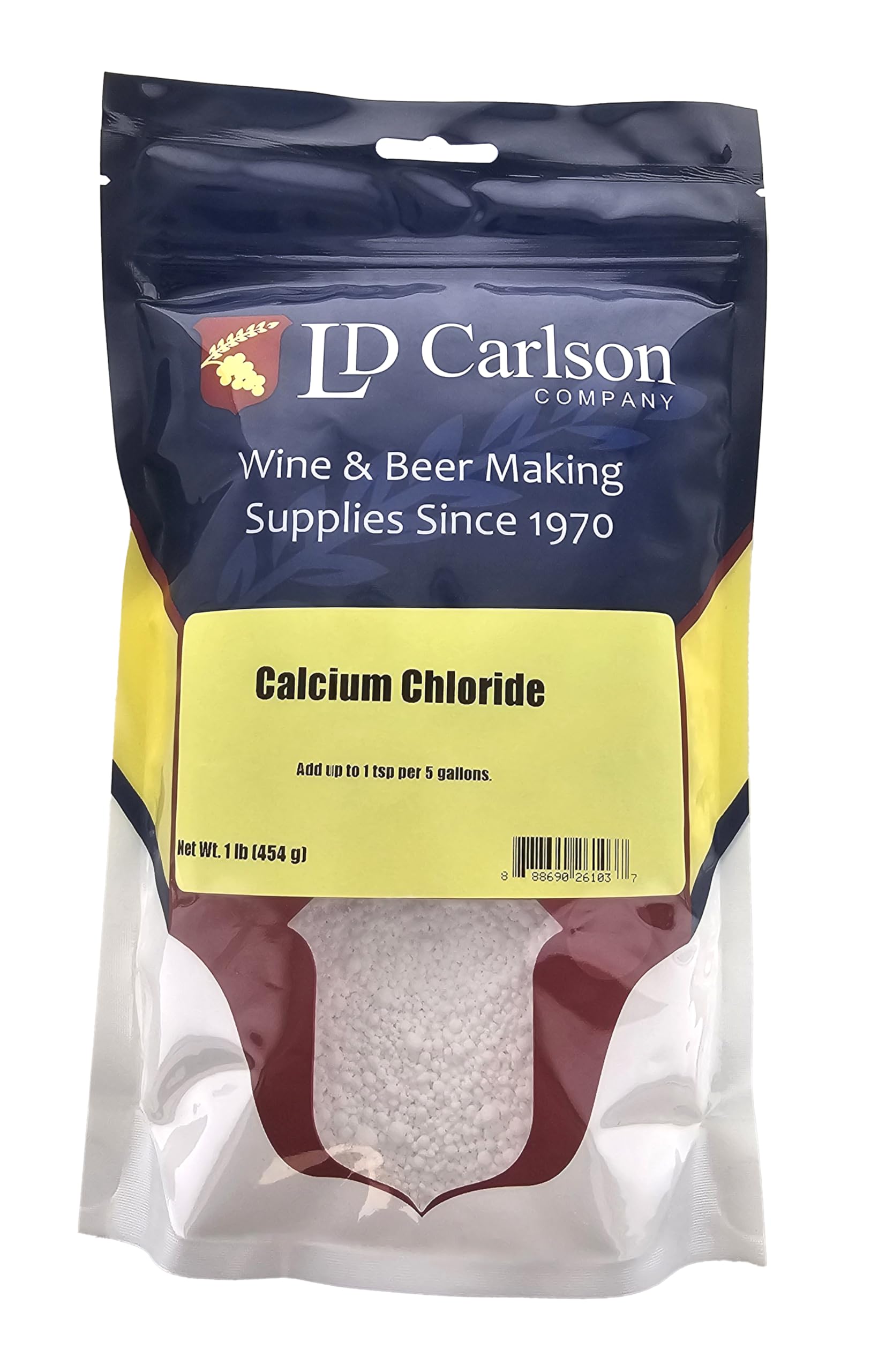 Home Brew Ohio Calcium Chloride, 1 lb - Food Grade Brewing Salt for Beer Making, Water Treatment & Pickling | Perfect for Home Brewers & DIY Projects