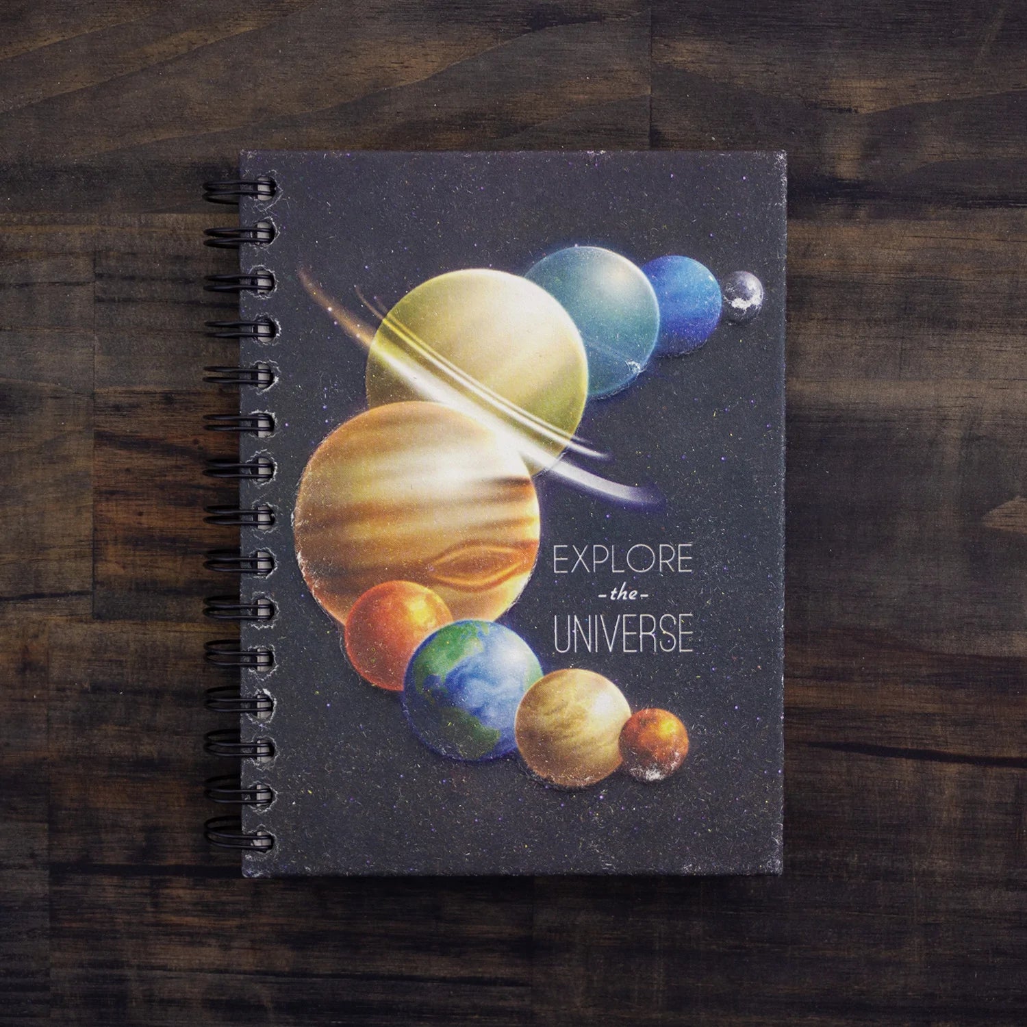 Ellie Pooh Large Notebook - Cute Elephant Design, Spiral Bound, 100 Pages - Perfect for School, Office & Journaling