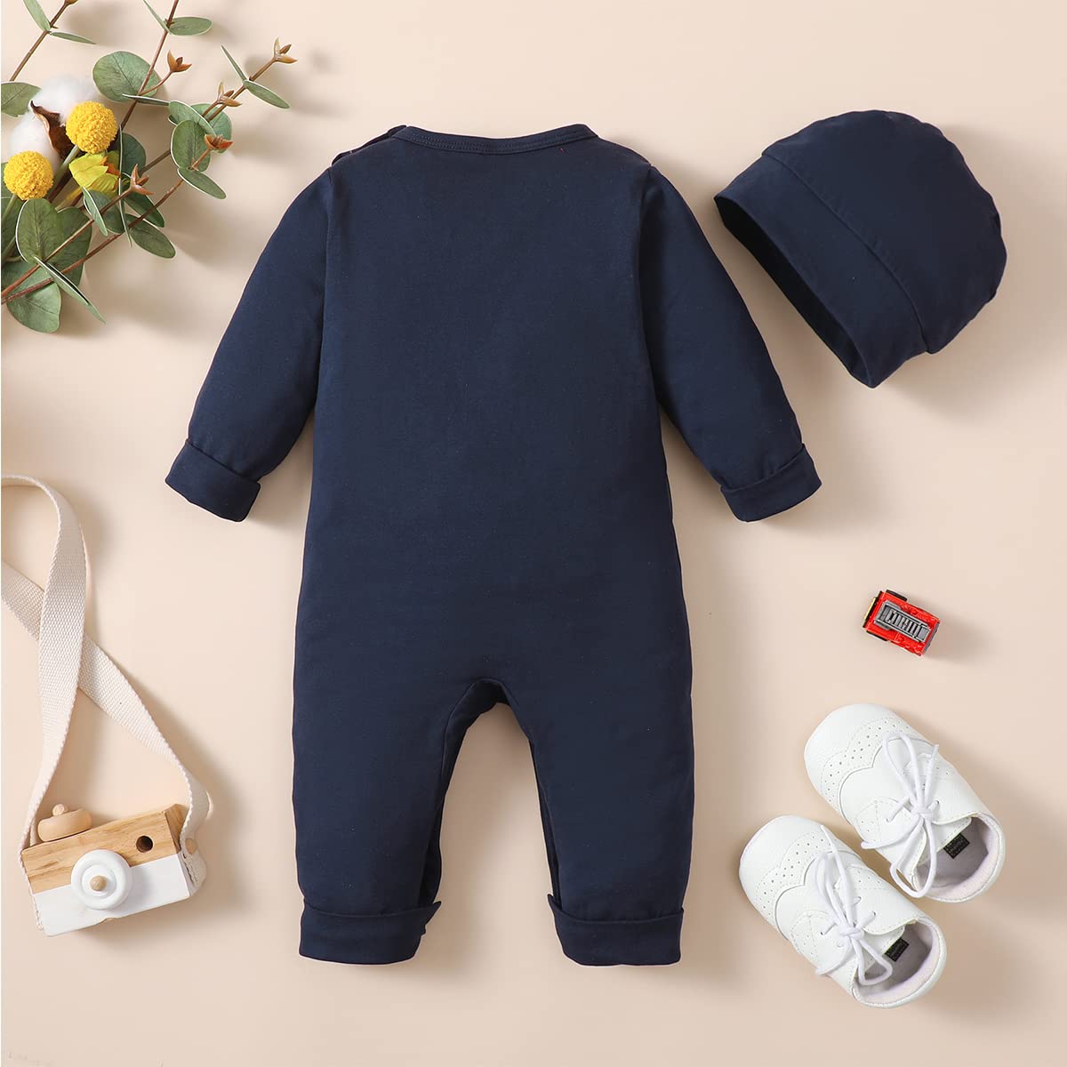 Newborn Baby Boy Girl Costume Outfit - Soft Cotton Romper Jumpsuit for Infants | Perfect for Halloween, Photo Shoots & Special Occasions