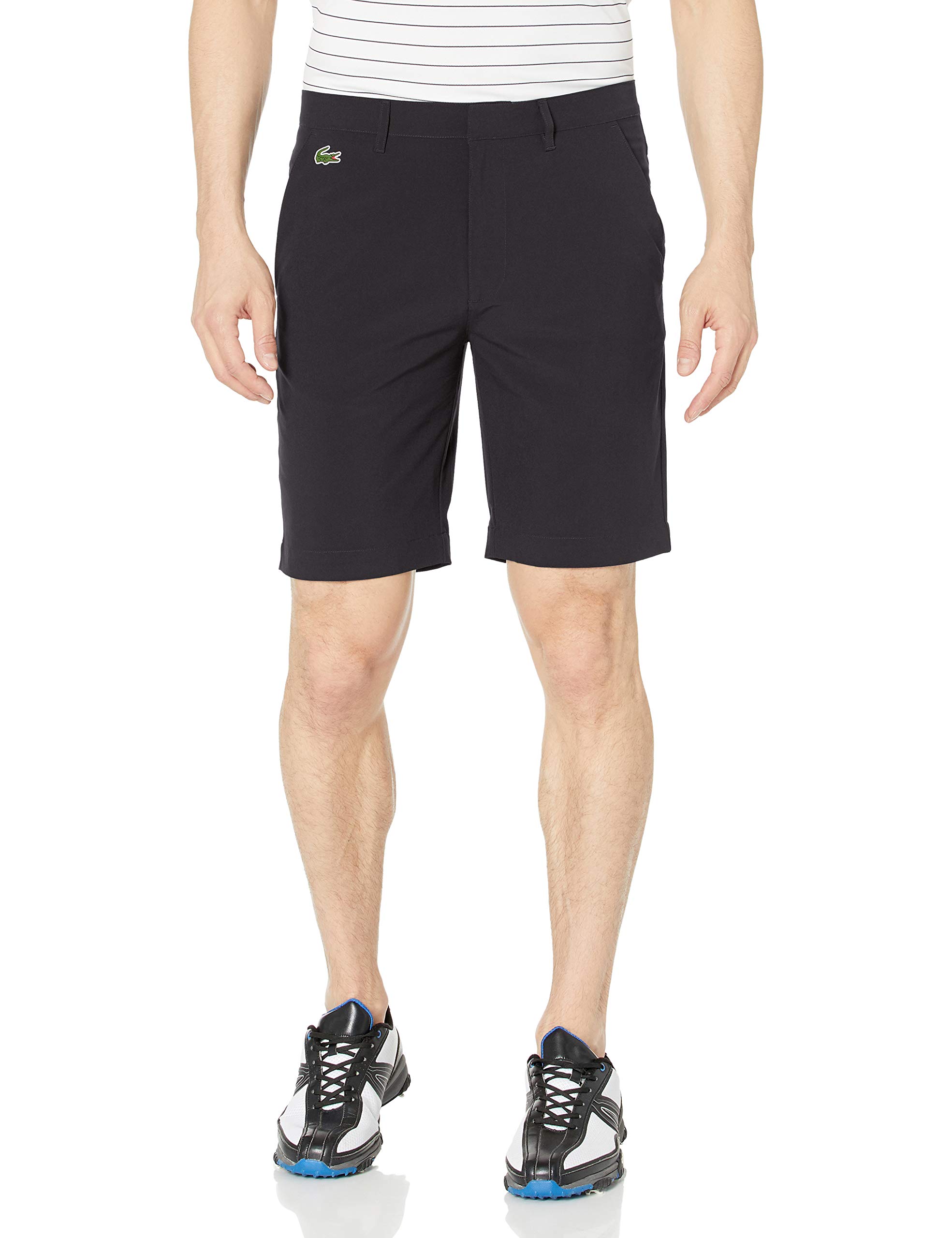 Lacoste Men's Sport Taffeta Golf Bermuda Shorts - Comfortable & Stylish Casual Shorts for Golf, Tennis & Summer Wear