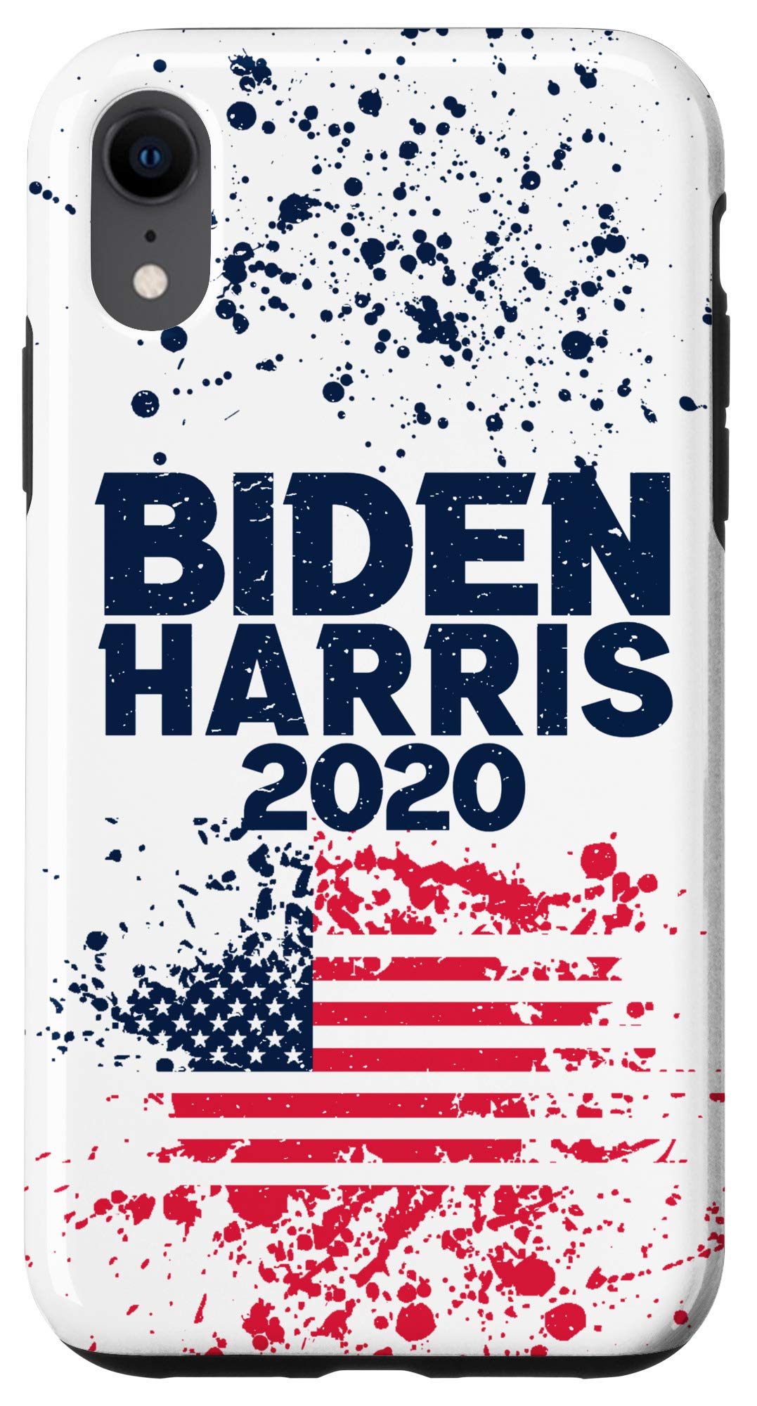 iPhone XR Biden Harris 2020 Patriotic Phone Case - American Flag Design for Joe Biden Supporters - Perfect for Political Campaigns & Election Events