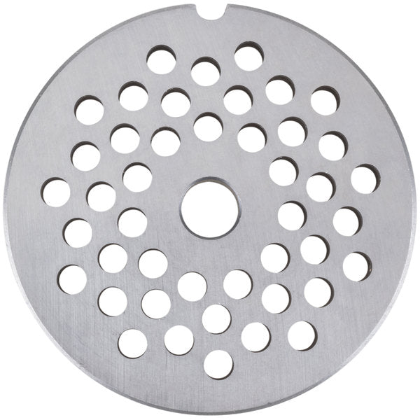 Premium Globe L00480 Meat Grinder Plate - Stainless Steel Replacement Part for Home & Commercial Use - Perfect for Grinding Beef, Pork, Chicken - Ideal for Butchers, Restaurants & Home Kitchens