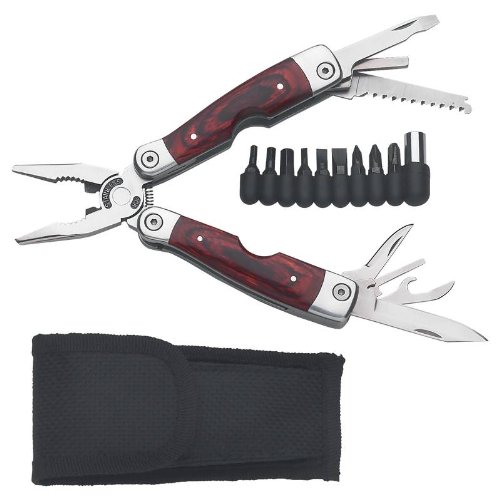 Premier 21-in-1 Deluxe Multi-Tool Set - Heavy Duty Stainless Steel Survival Gear for Camping, Hiking, Emergency & Outdoor Adventures