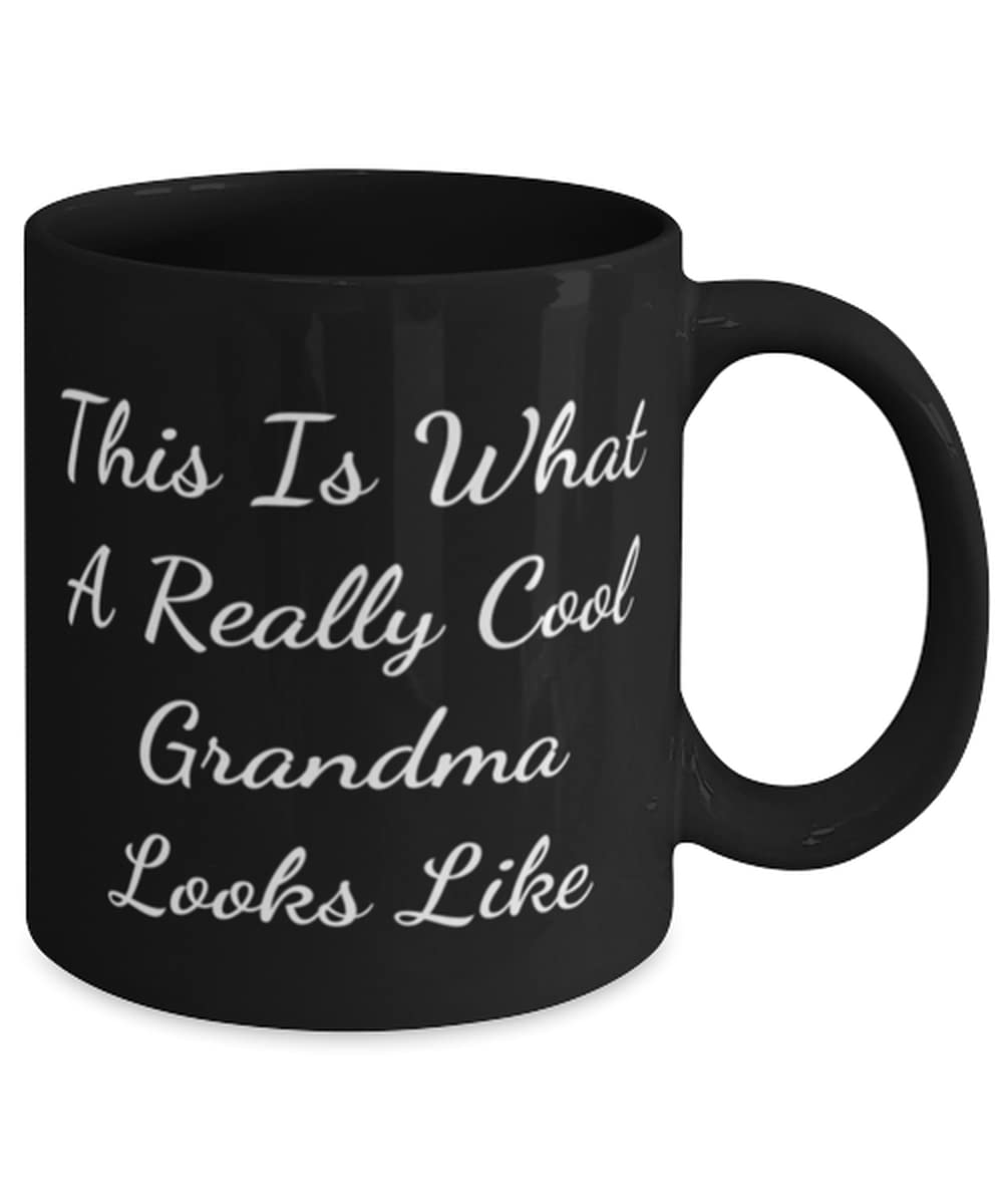 Best Mother's Day Gift for Grandma - Funny 11oz & 15oz Coffee Mug with 'Cool Grandma' Design - Perfect for Tea, Coffee & Hot Chocolate at Home