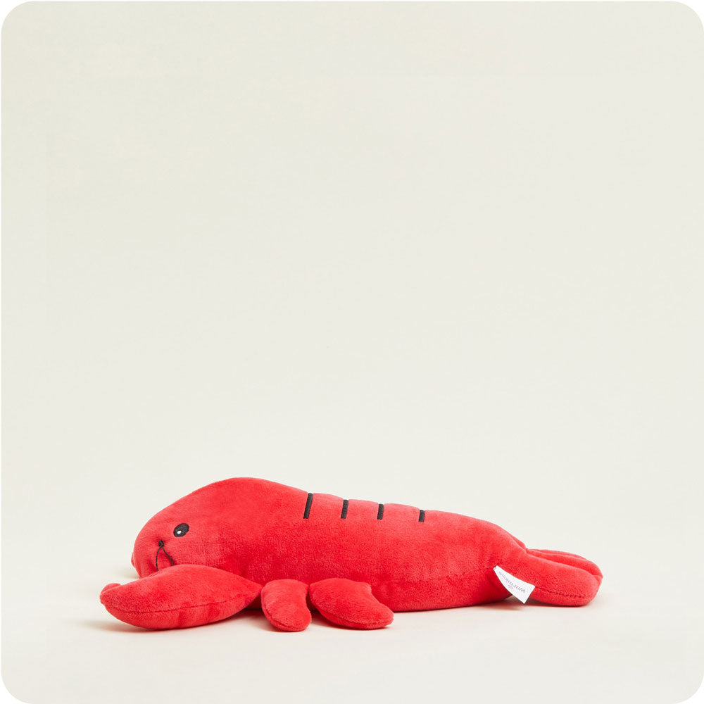 Weighted Heated Lobster Stuffed Animal - Warmies Plush Toy for Adults & Kids | Microwaveable Heating Pad for Stress Relief, Anxiety, and Muscle Pain | Perfect for Relaxation, Gifts, and Cold Weather Comfort