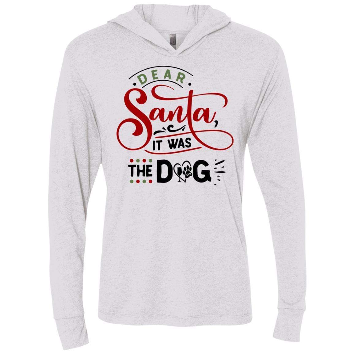 WineyBitches.Co Unisex Triblend Long Sleeve Hooded T-Shirt | Soft Cotton Blend Pullover | Perfect for Casual Wear, Lounge & Outdoor Activities
