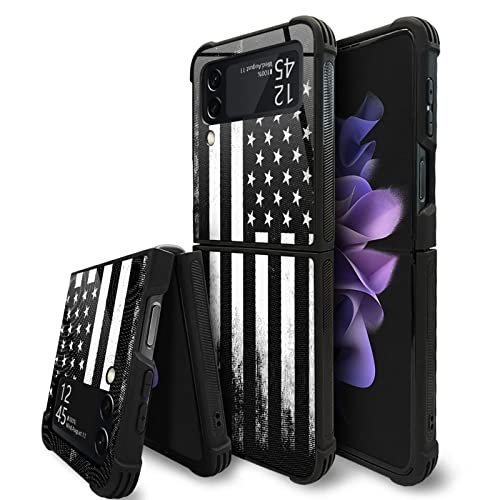 Black Retro American Flag