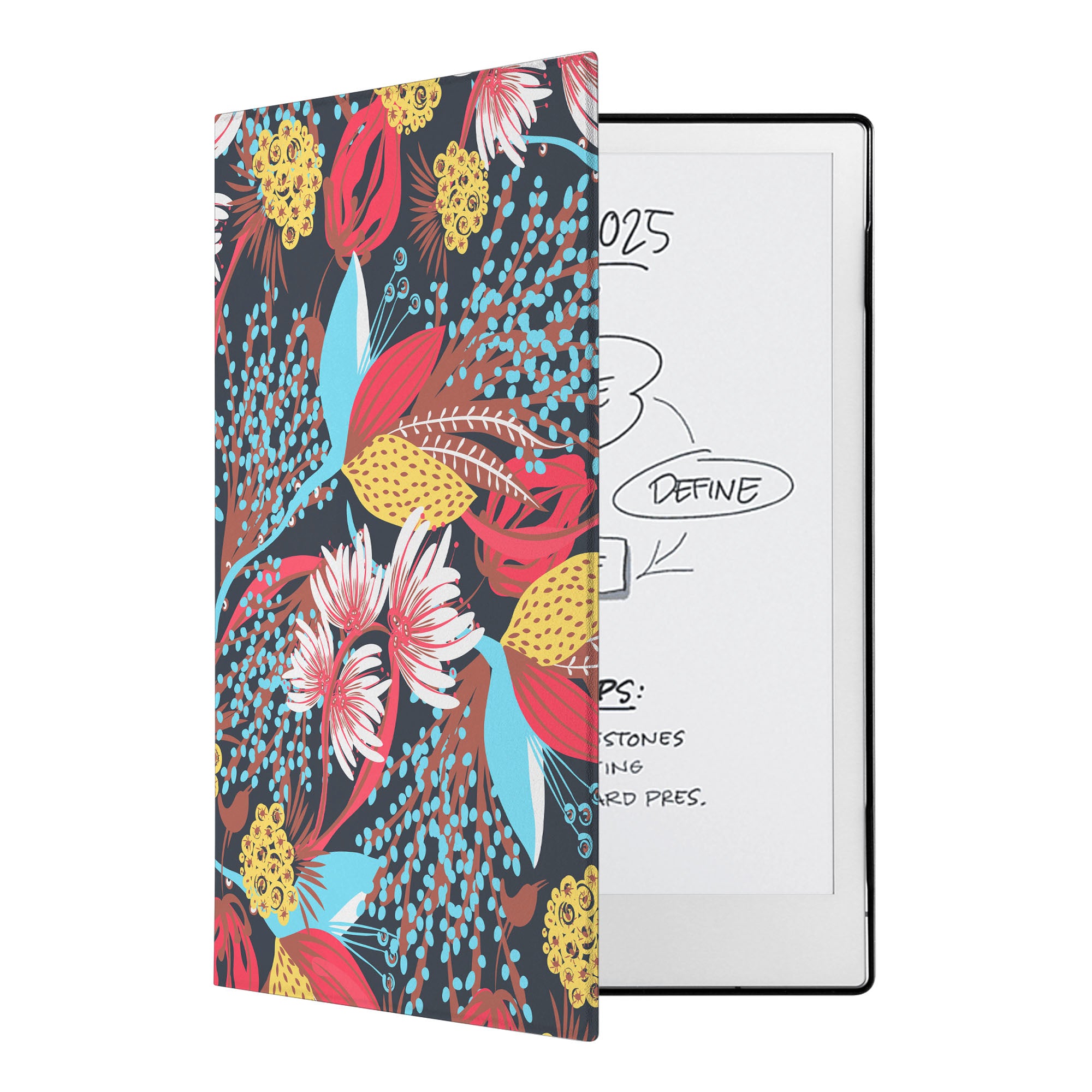 Premium reMarkable 2 Tablet Case with Stylus Bundle - Autumn Leaves Design | Protective Cover for Digital Note Taking, Drawing & E-Reading | Perfect for Students, Professionals & Artists