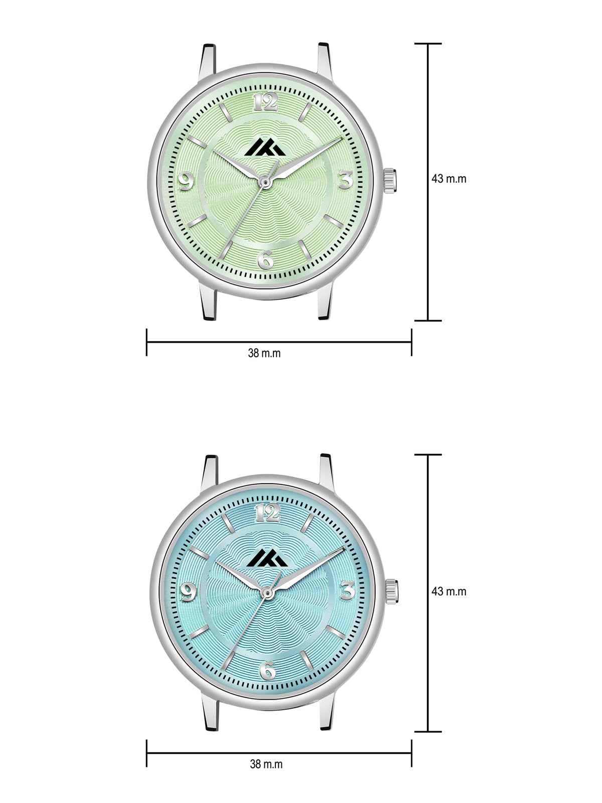 CLOUDWOOD Multicolor Analog Watches for Women & Girls - Stylish Combo Pack of 2 (MT541-545) | Perfect for Casual Wear, Office & Gift Giving