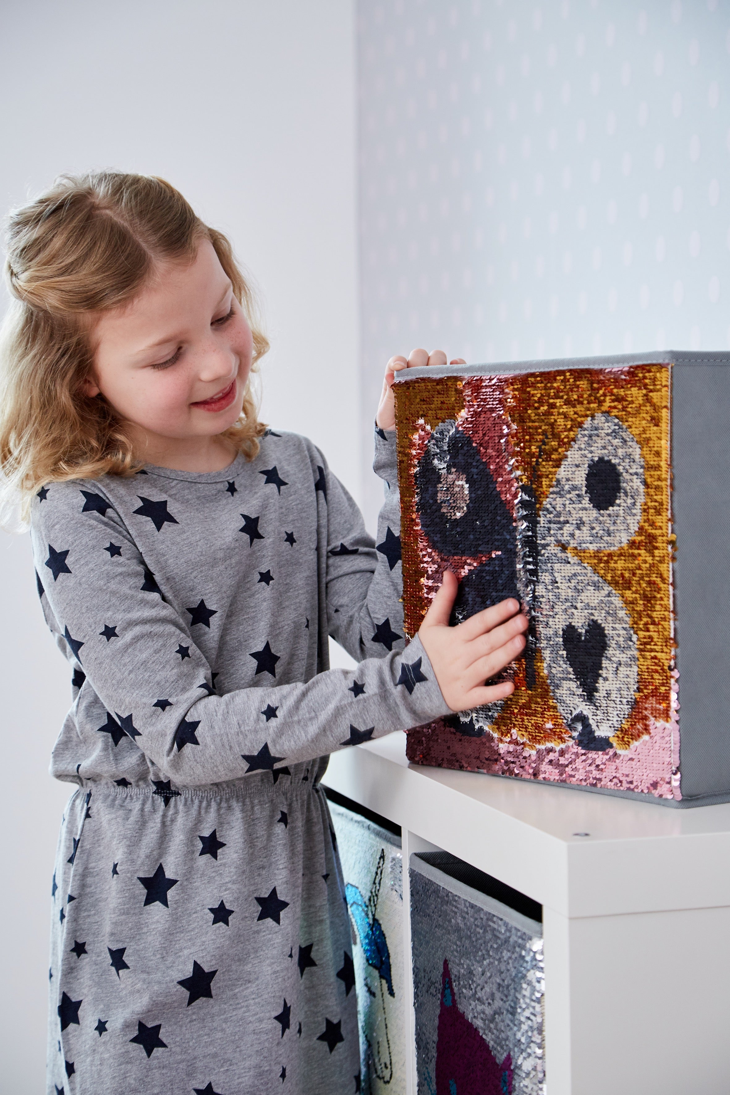 Magic Sparkly Storage Box - Glitter Decorative Organizer for Jewelry, Makeup & Small Accessories | Perfect for Home, Office & Travel Organization