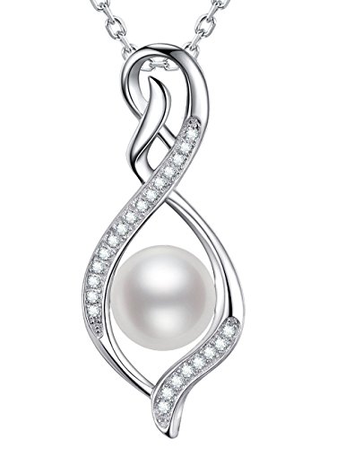 A6 June Birthstone Pearl Necklace